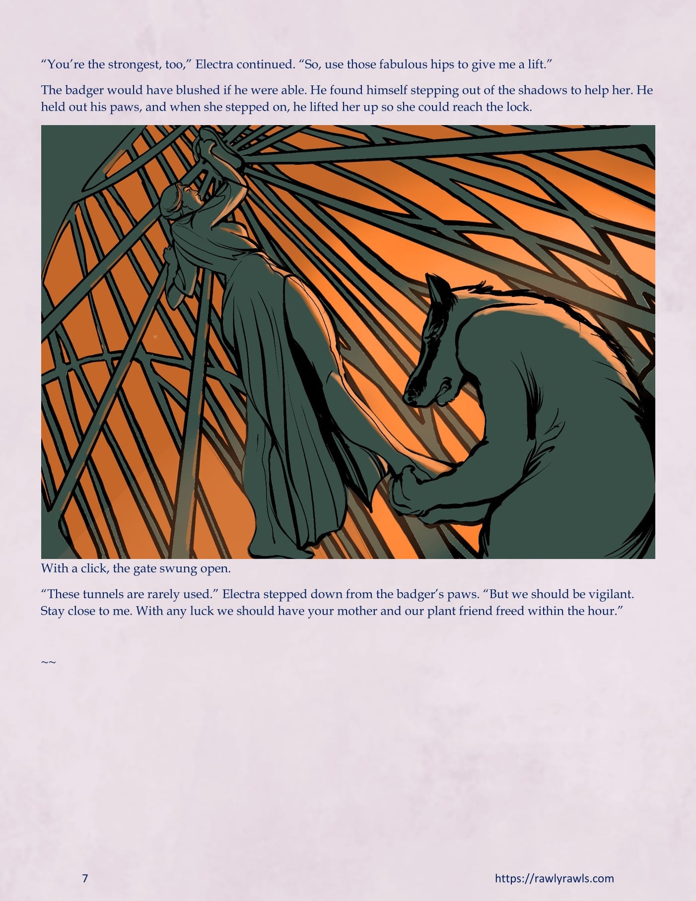 The Warlock Of Claws [DixonLyrax , RawlyRawls] Chapter 17 - Page 7