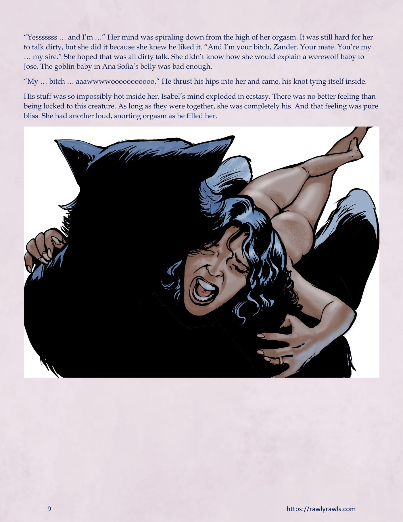 The Warlock Of Claws [DixonLyrax , RawlyRawls] Chapter 17 - Page 9