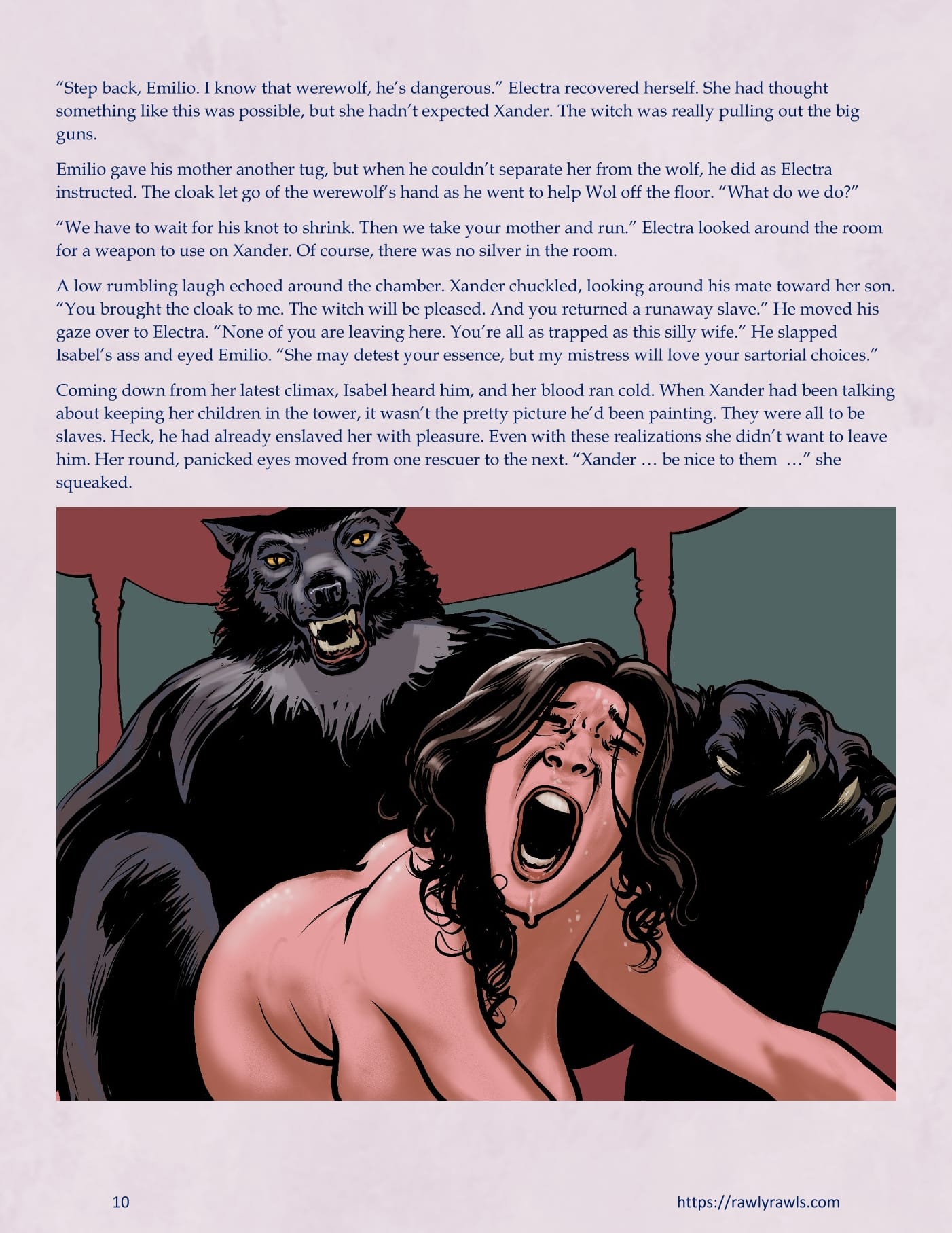 The Warlock Of Claws [DixonLyrax , RawlyRawls] Chapter 18 - Page 10