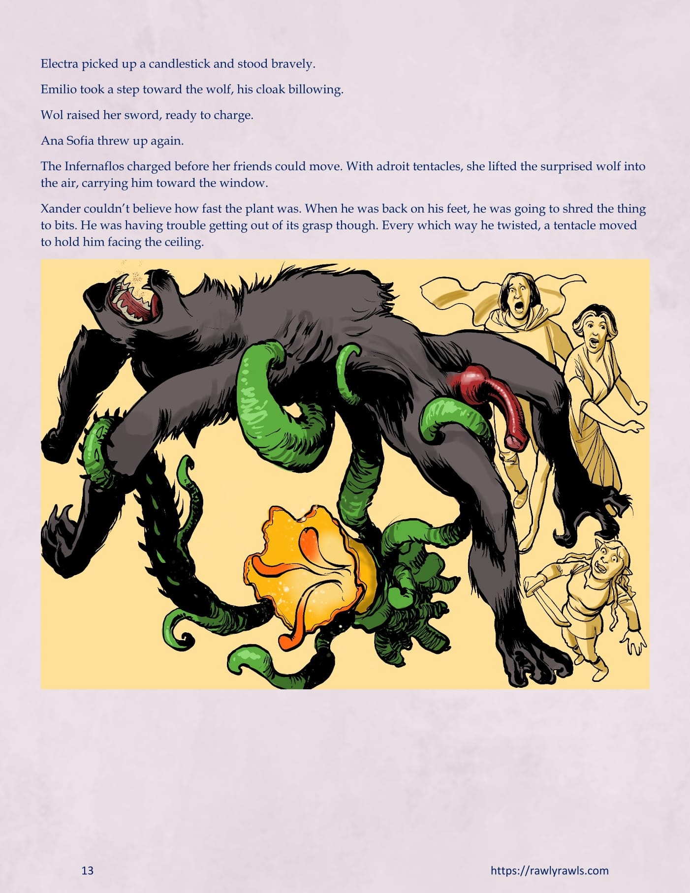 The Warlock Of Claws [DixonLyrax , RawlyRawls] Chapter 18 - Page 13