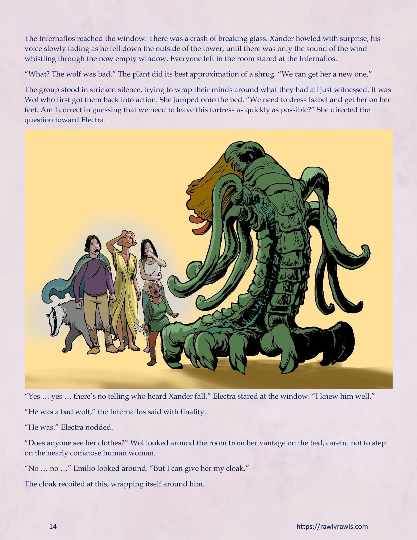 The Warlock Of Claws [DixonLyrax , RawlyRawls] Chapter 18 - Page 14
