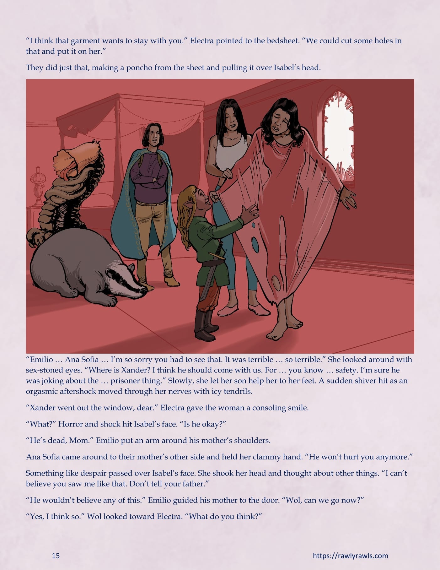 The Warlock Of Claws [DixonLyrax , RawlyRawls] Chapter 18 - Page 15