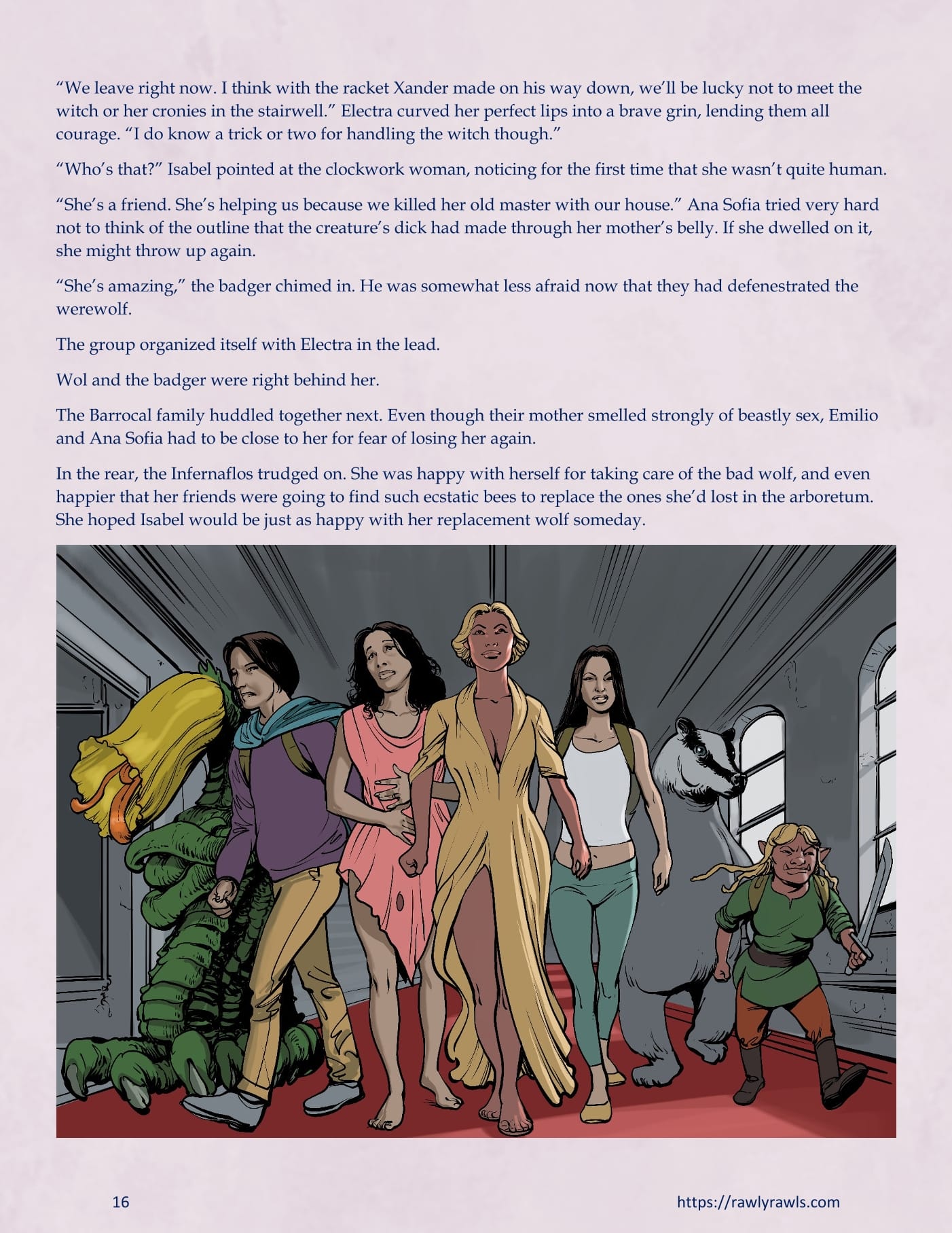 The Warlock Of Claws [DixonLyrax , RawlyRawls] Chapter 18 - Page 16