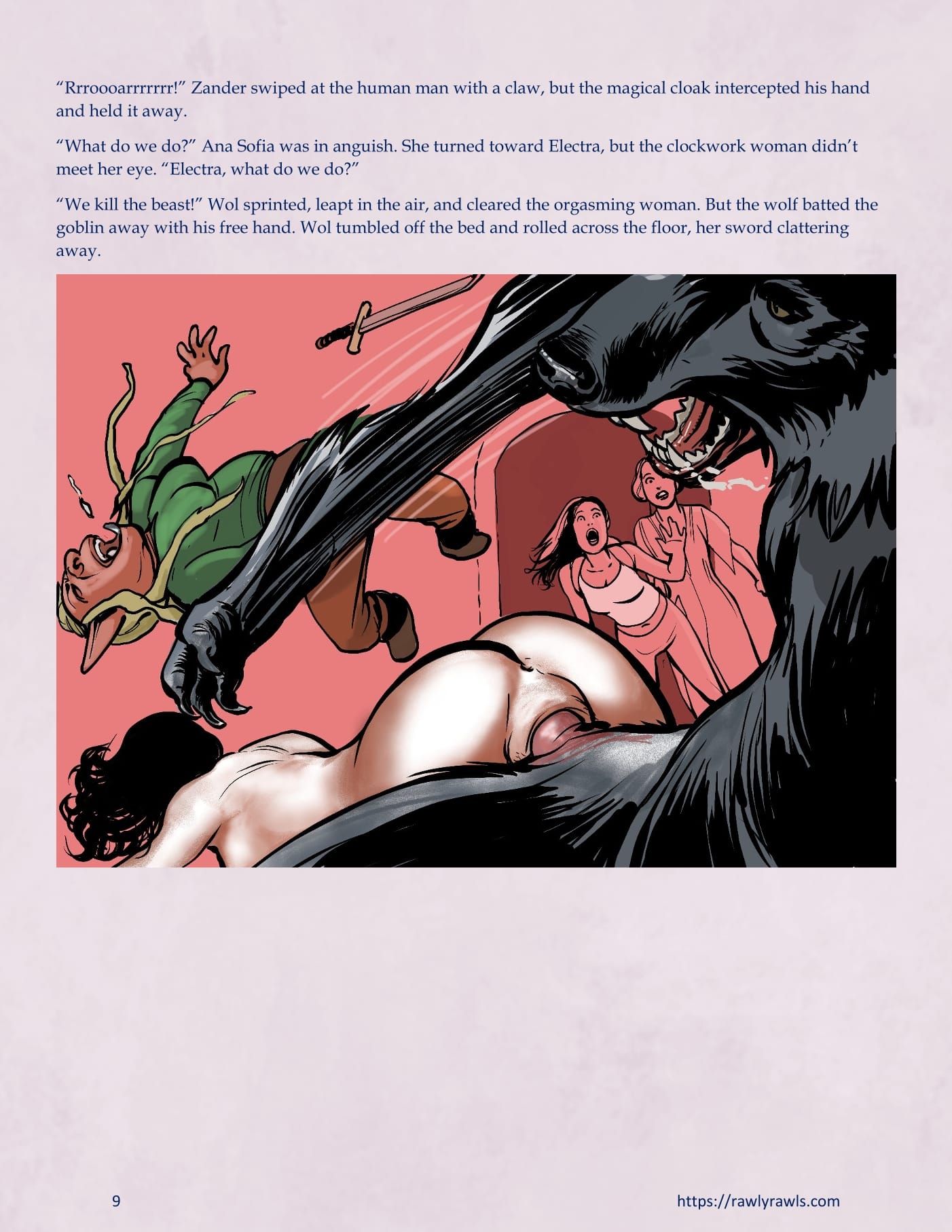 The Warlock Of Claws [DixonLyrax , RawlyRawls] Chapter 18 - Page 9