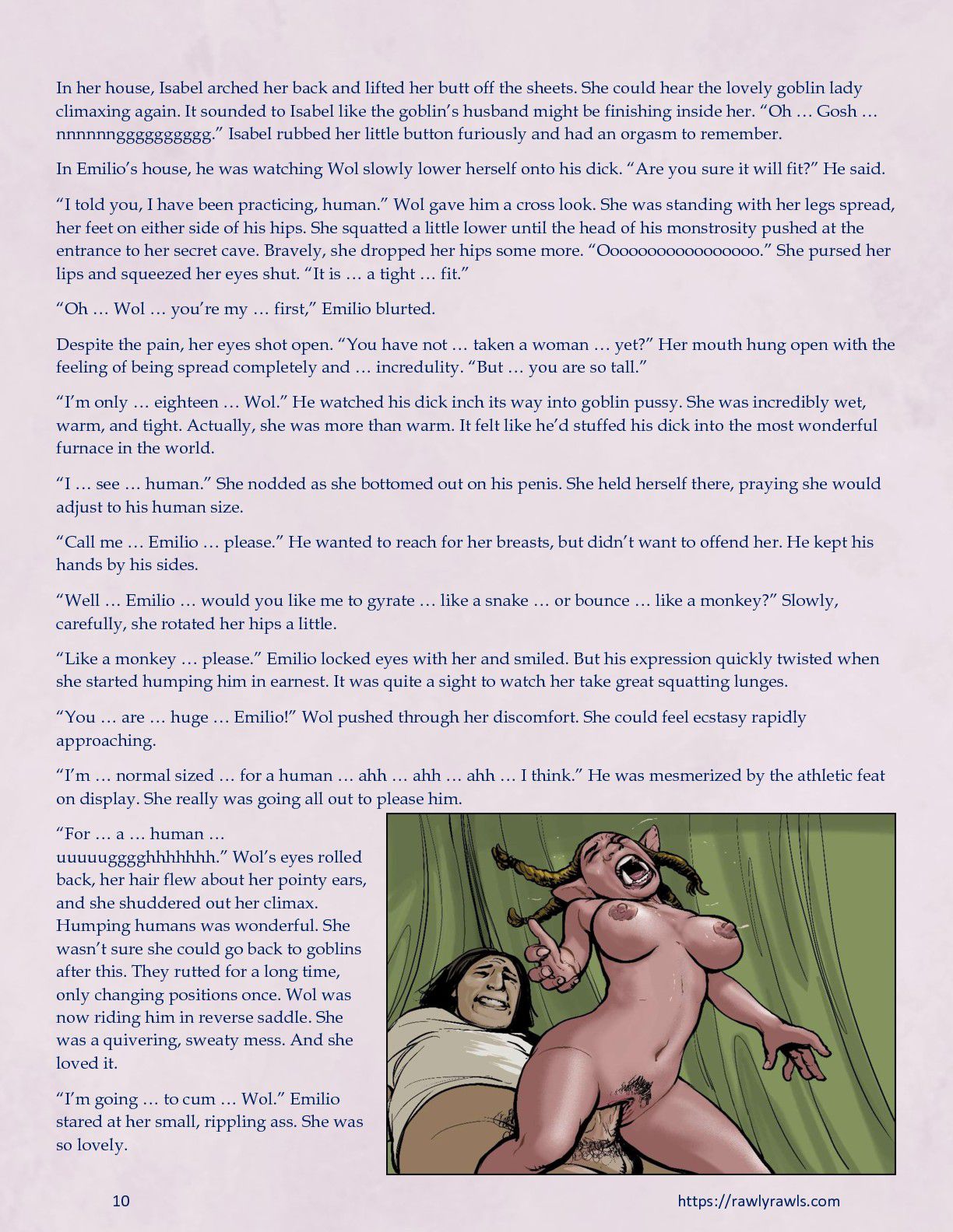 The Warlock Of Claws [DixonLyrax , RawlyRawls] Chapter 2 - Page 10
