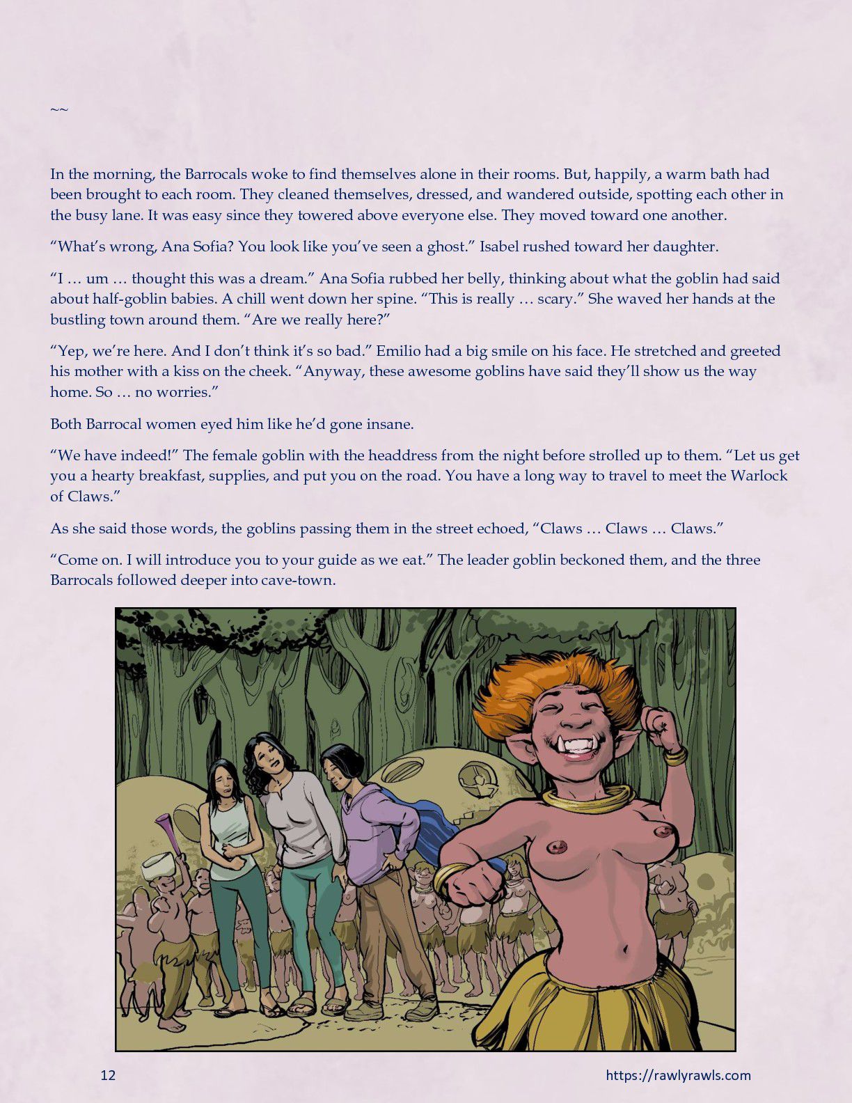 The Warlock Of Claws [DixonLyrax , RawlyRawls] Chapter 2 - Page 12