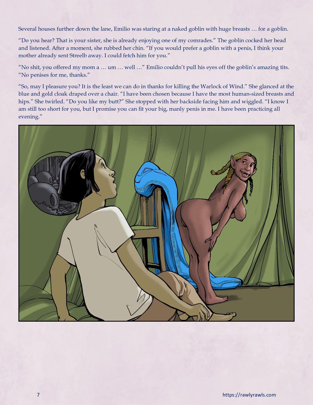 The Warlock Of Claws [DixonLyrax , RawlyRawls] Chapter 2 - Page 7