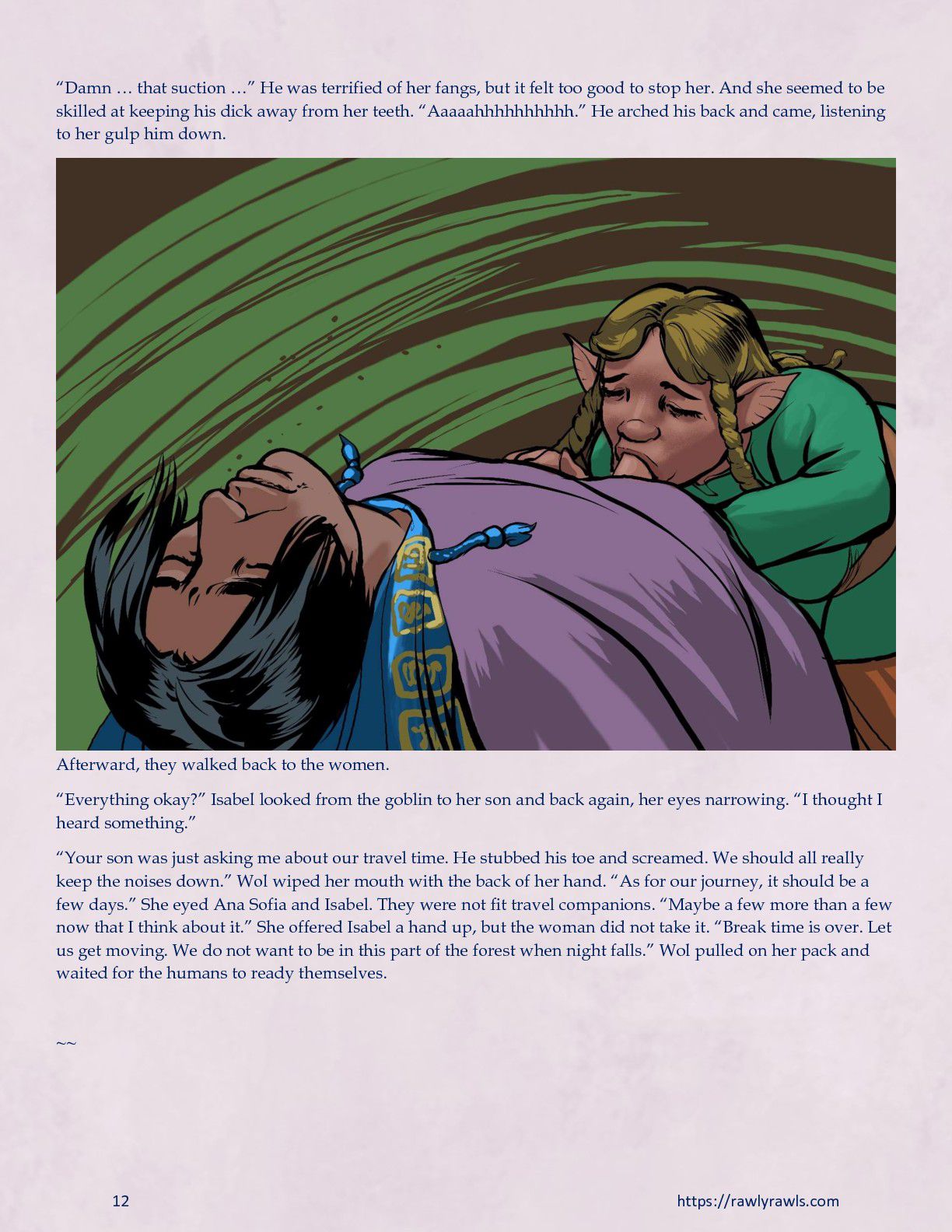 The Warlock Of Claws [DixonLyrax , RawlyRawls] Chapter 3 - Page 12