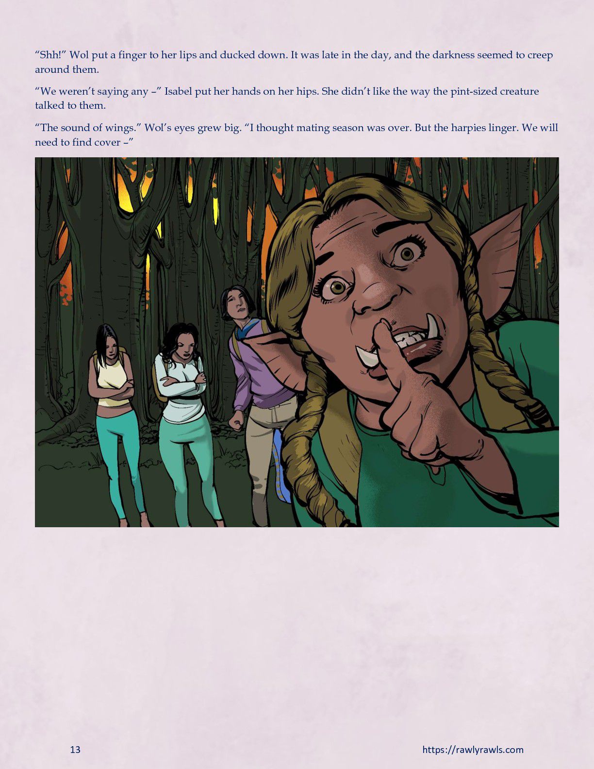 The Warlock Of Claws [DixonLyrax , RawlyRawls] Chapter 3 - Page 13