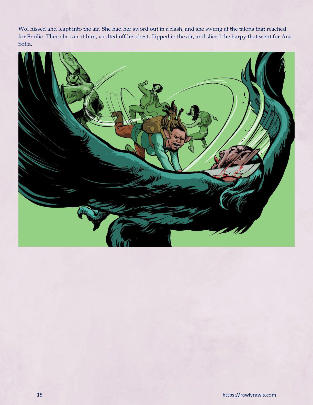 The Warlock Of Claws [DixonLyrax , RawlyRawls] Chapter 3 - Page 15