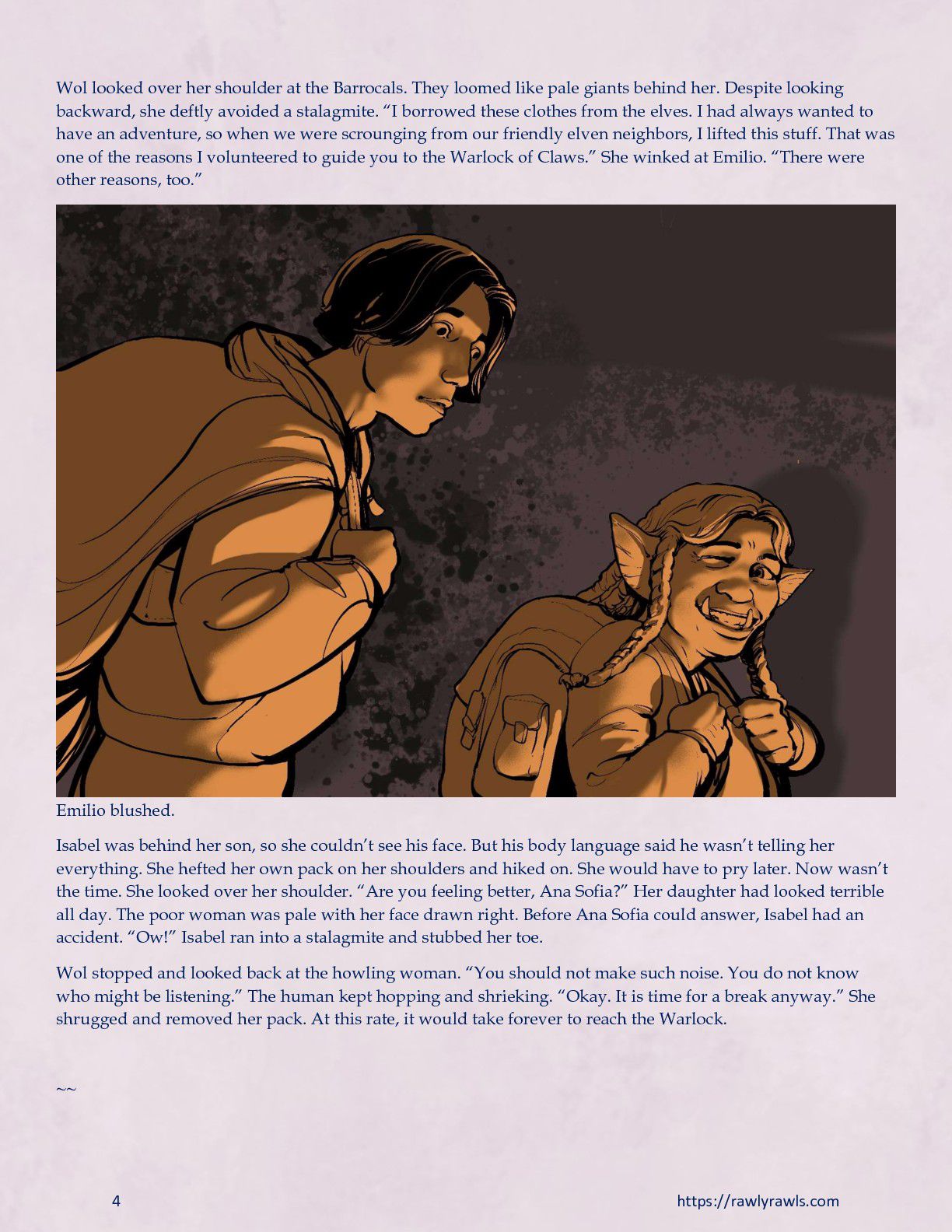 The Warlock Of Claws [DixonLyrax , RawlyRawls] Chapter 3 - Page 4