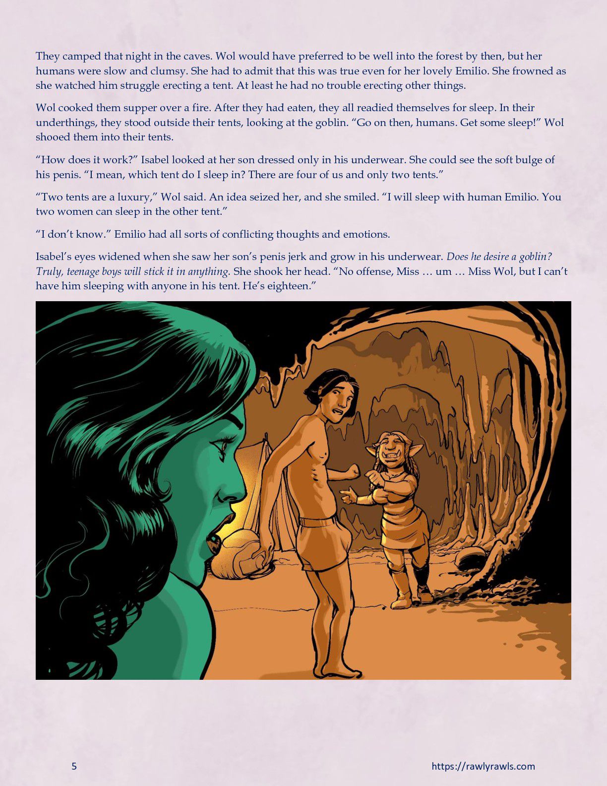 The Warlock Of Claws [DixonLyrax , RawlyRawls] Chapter 3 - Page 5