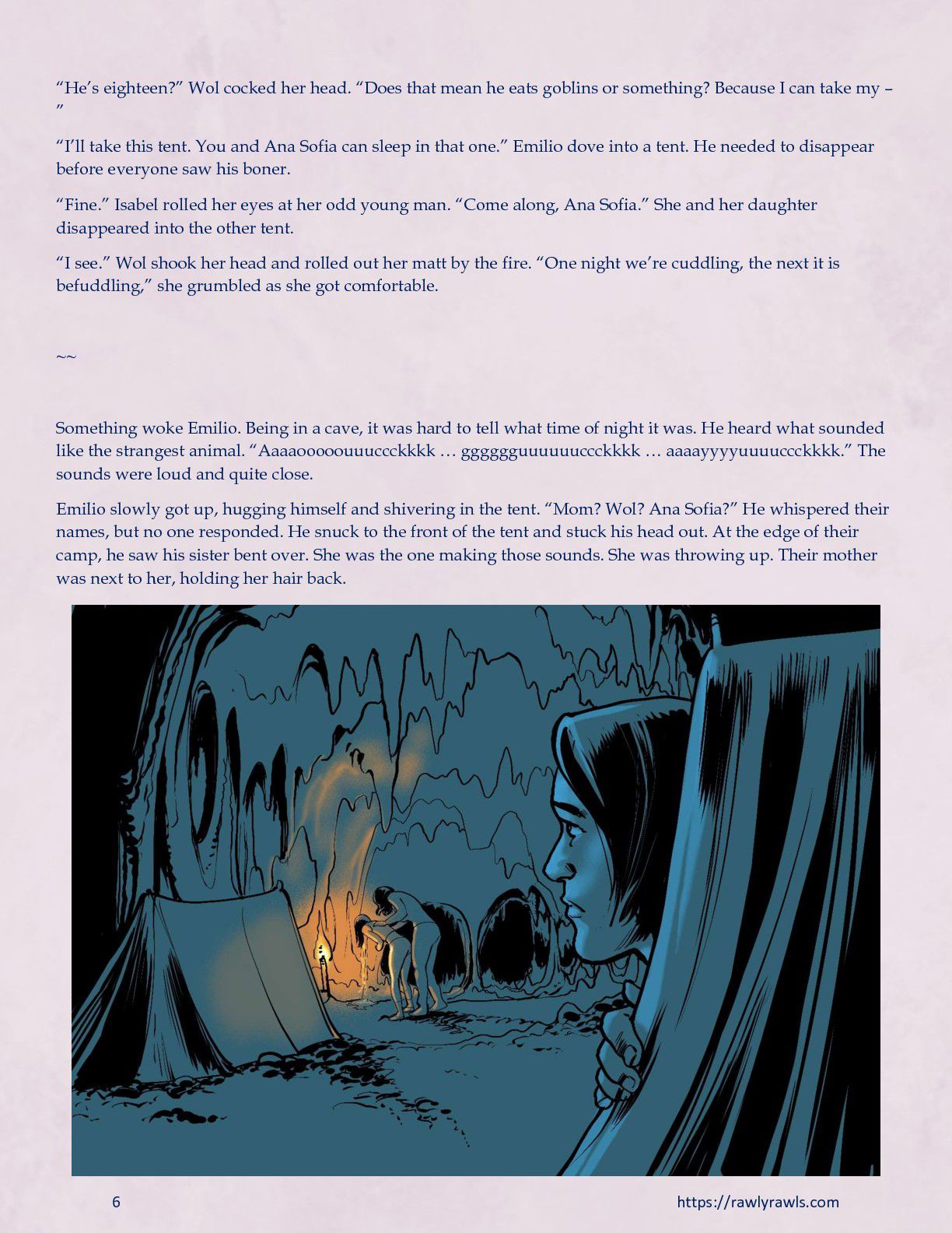 The Warlock Of Claws [DixonLyrax , RawlyRawls] Chapter 3 - Page 6