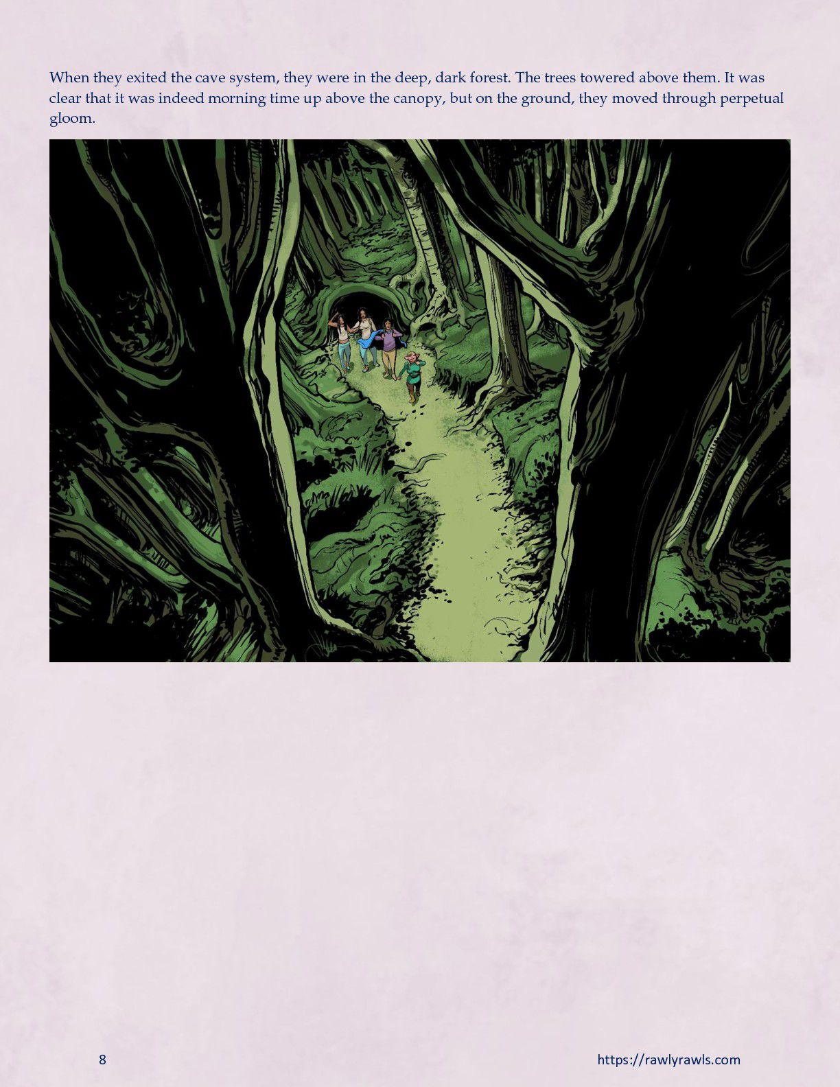 The Warlock Of Claws [DixonLyrax , RawlyRawls] Chapter 3 - Page 8