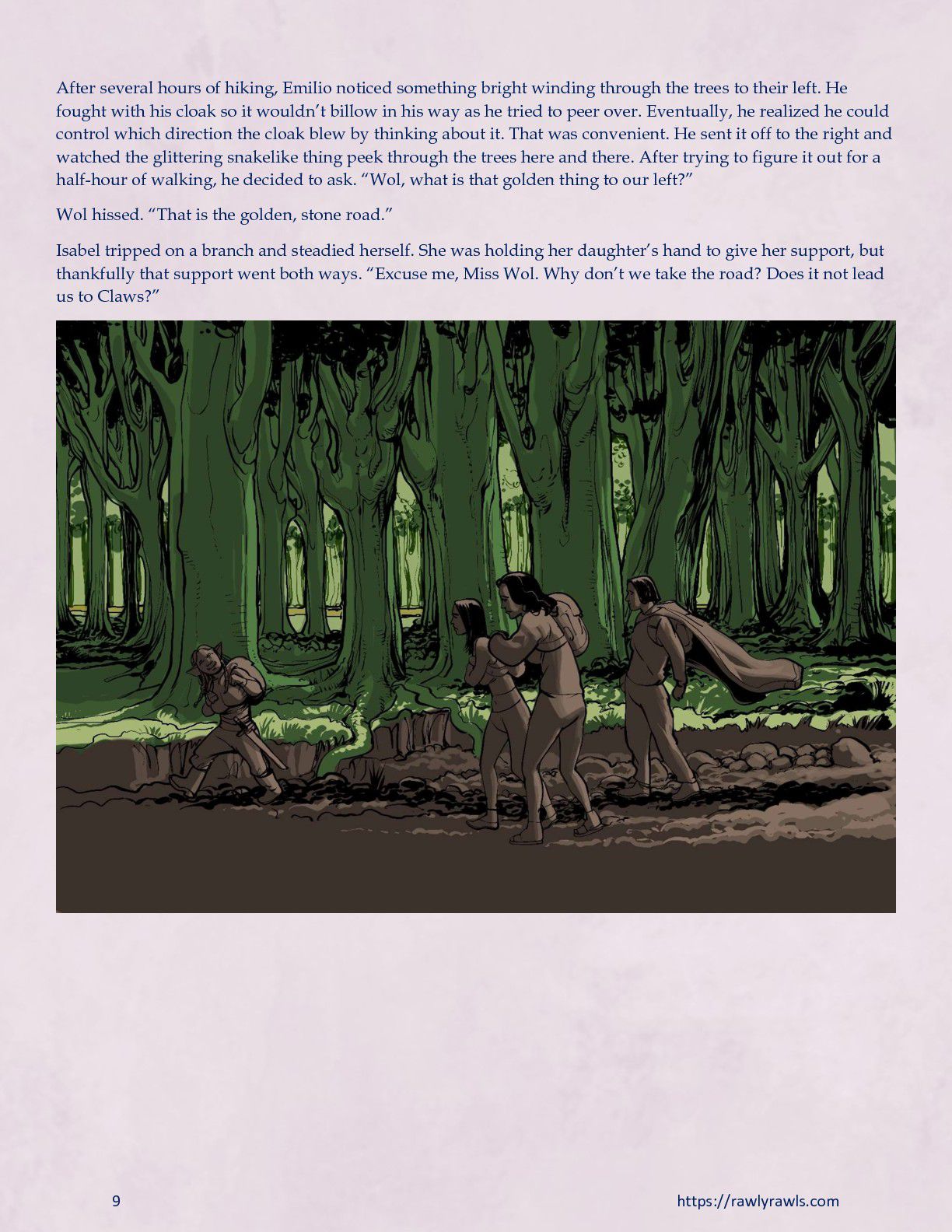 The Warlock Of Claws [DixonLyrax , RawlyRawls] Chapter 3 - Page 9