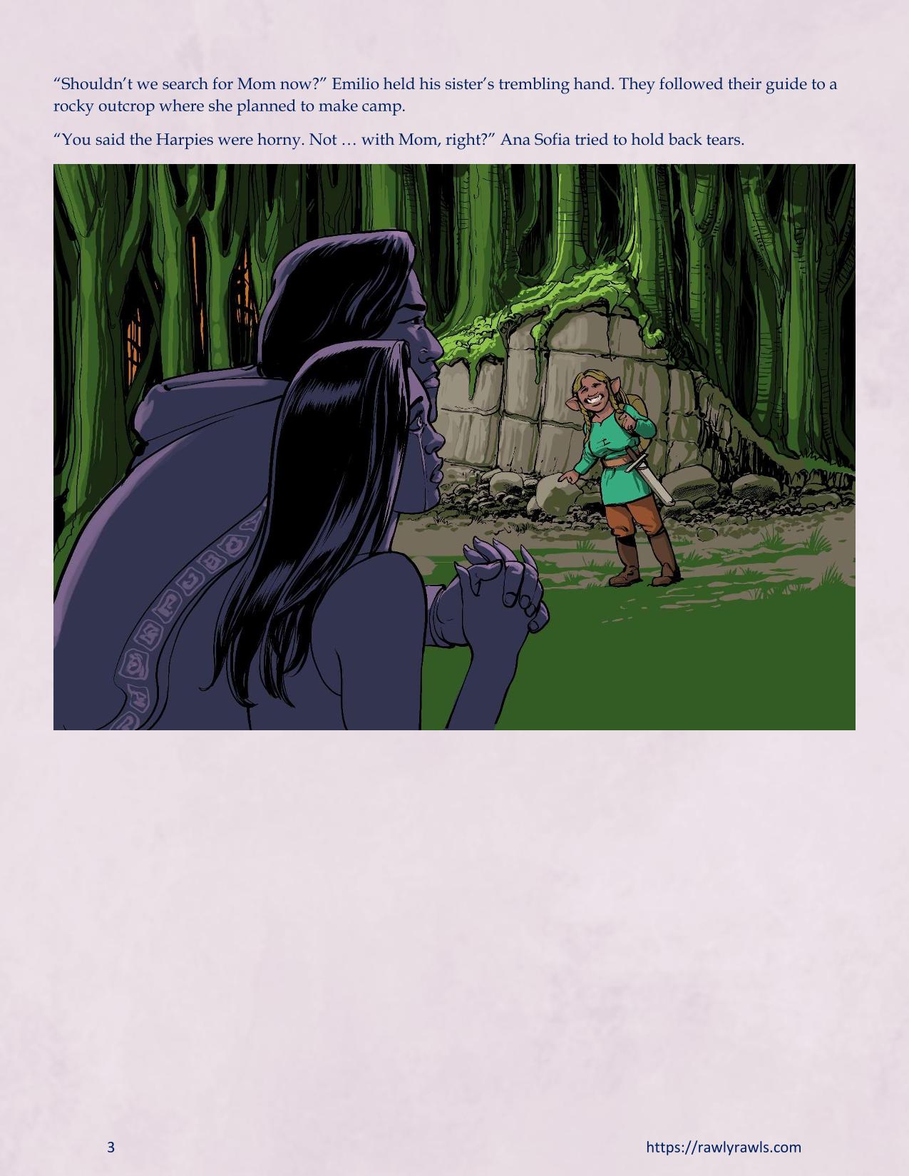 The Warlock Of Claws [DixonLyrax , RawlyRawls] Chapter 4 - Page 3