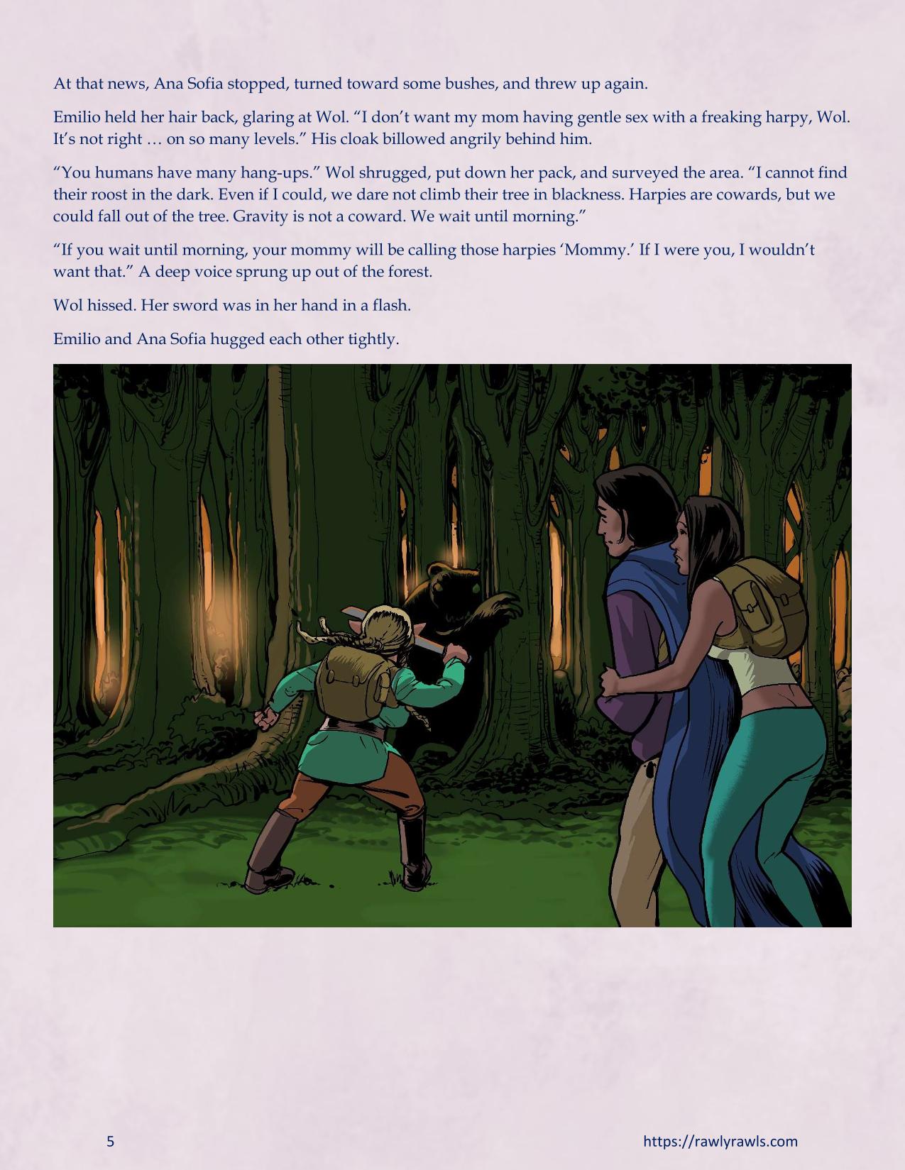 The Warlock Of Claws [DixonLyrax , RawlyRawls] Chapter 4 - Page 5