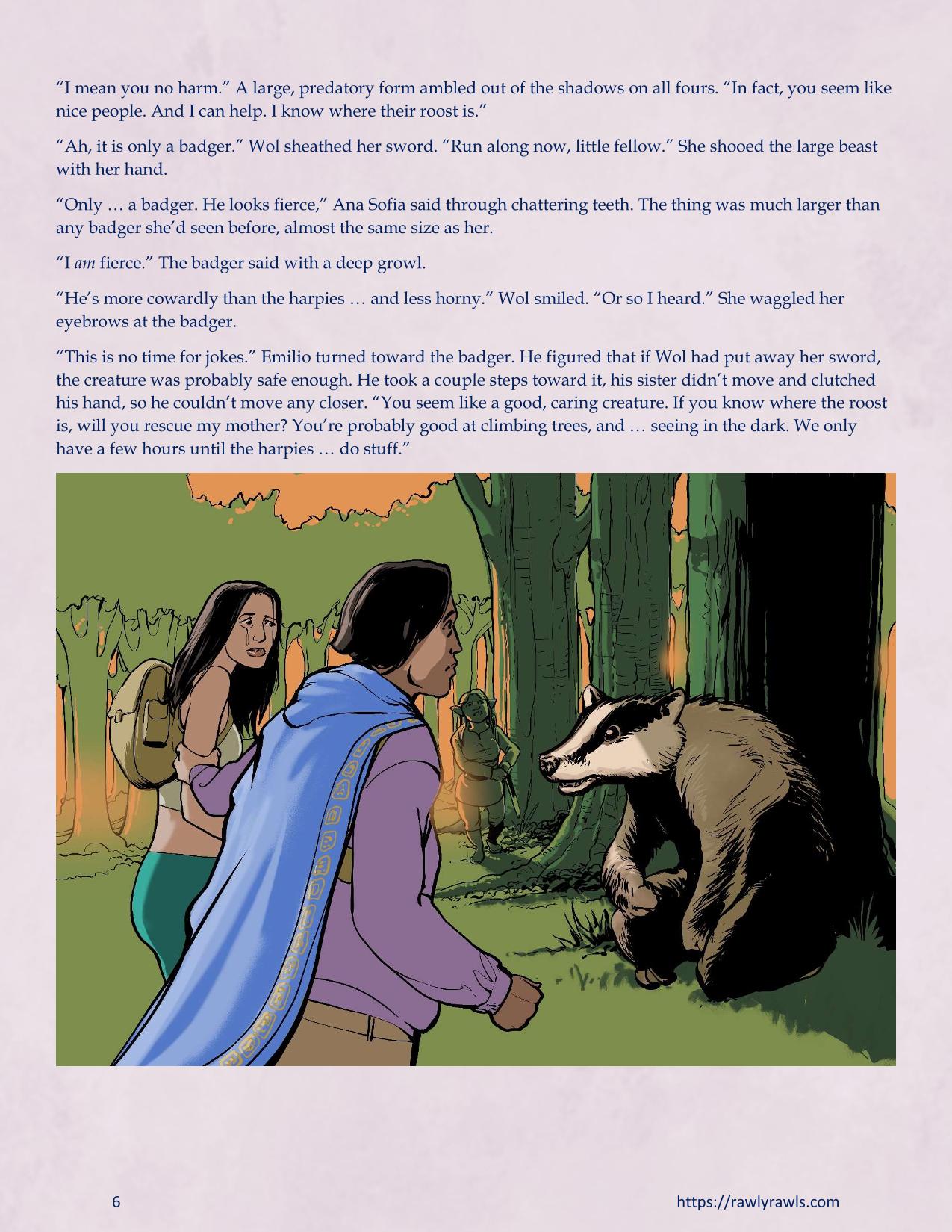 The Warlock Of Claws [DixonLyrax , RawlyRawls] Chapter 4 - Page 6