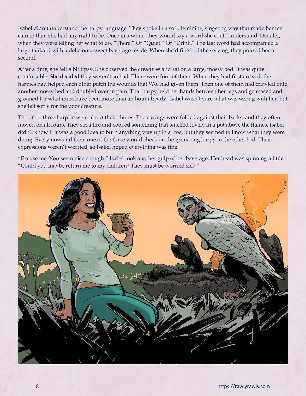 The Warlock Of Claws [DixonLyrax , RawlyRawls] Chapter 4 - Page 8