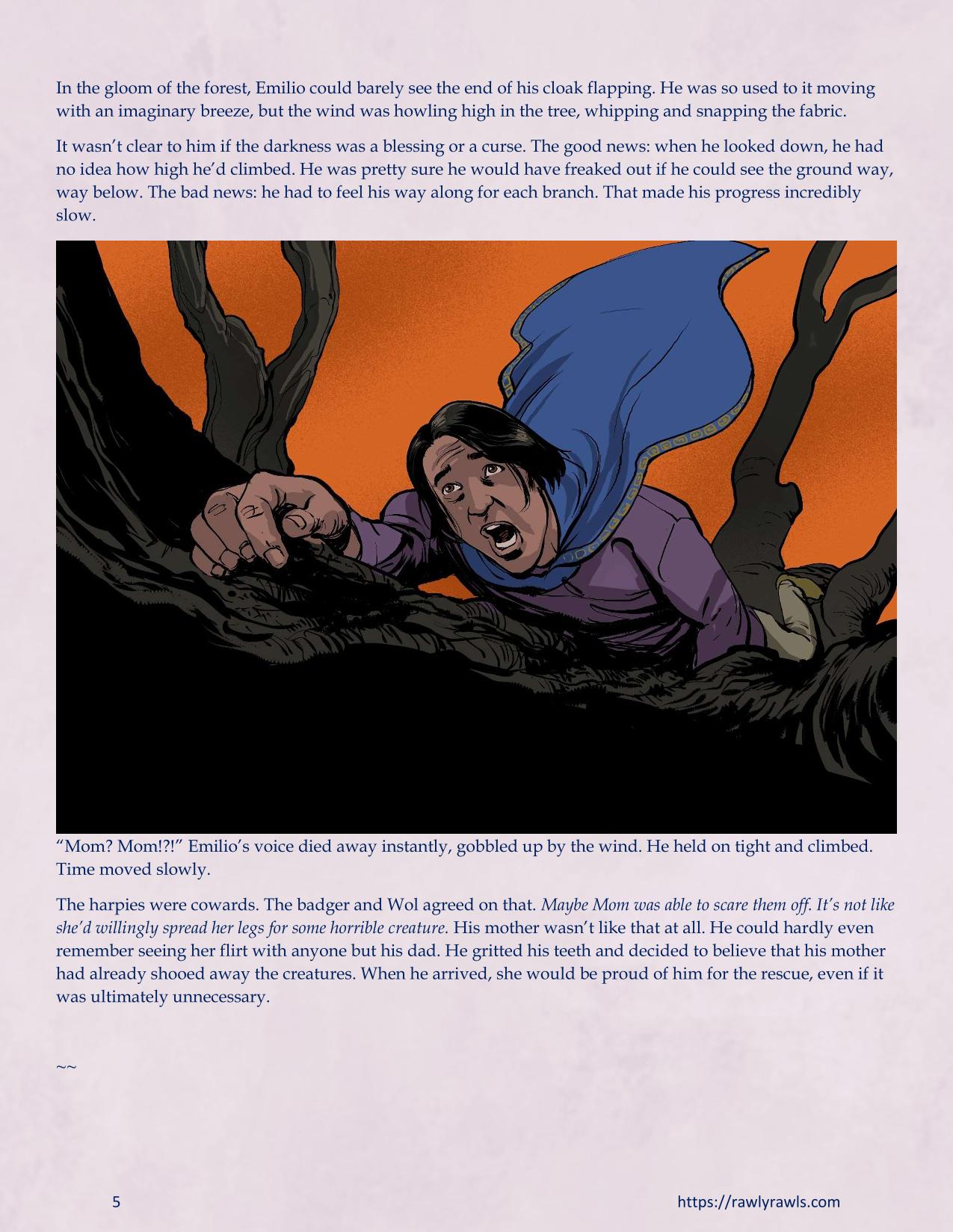The Warlock Of Claws [DixonLyrax , RawlyRawls] Chapter 5 - Page 5