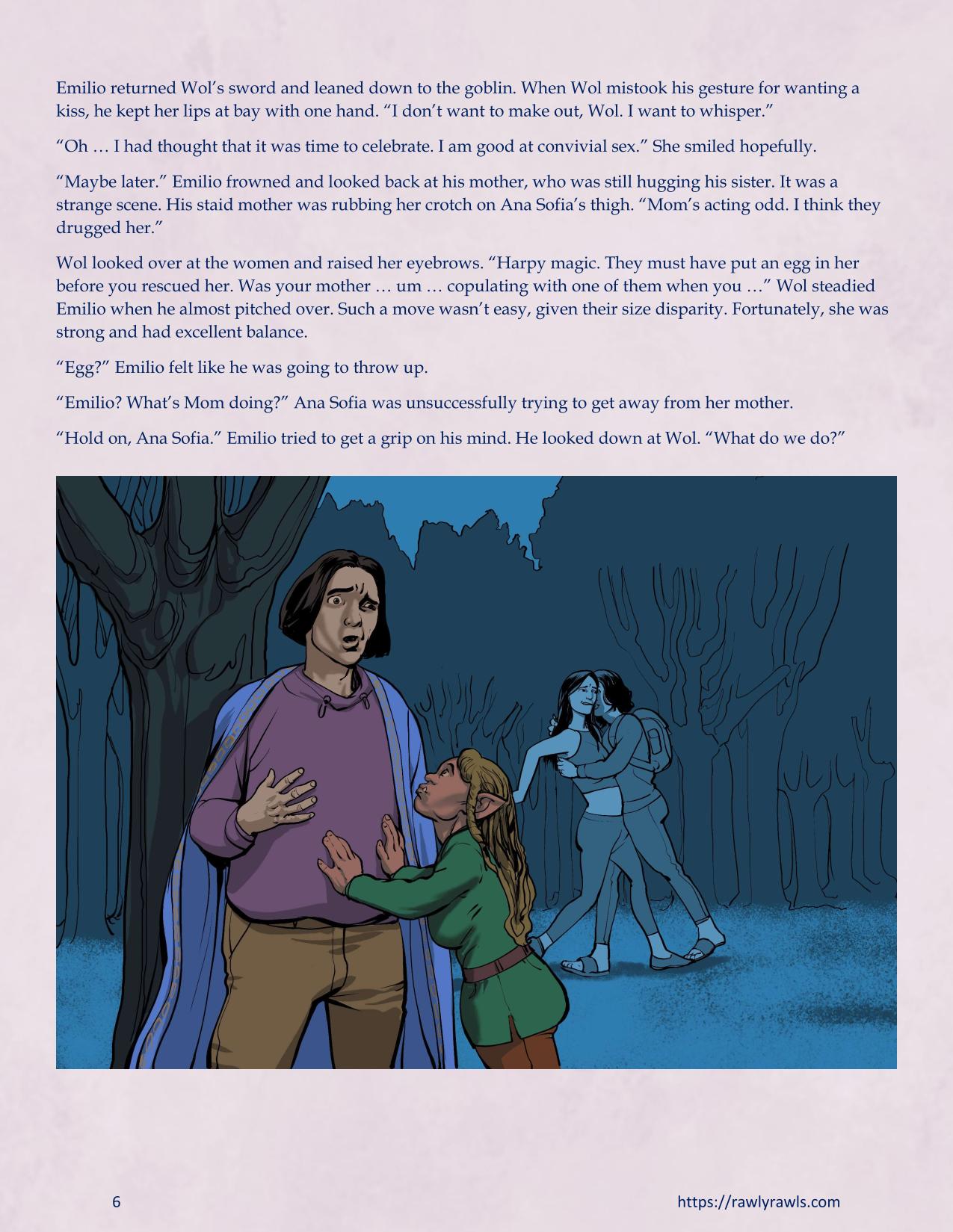 The Warlock Of Claws [DixonLyrax , RawlyRawls] Chapter 6 - Page 6