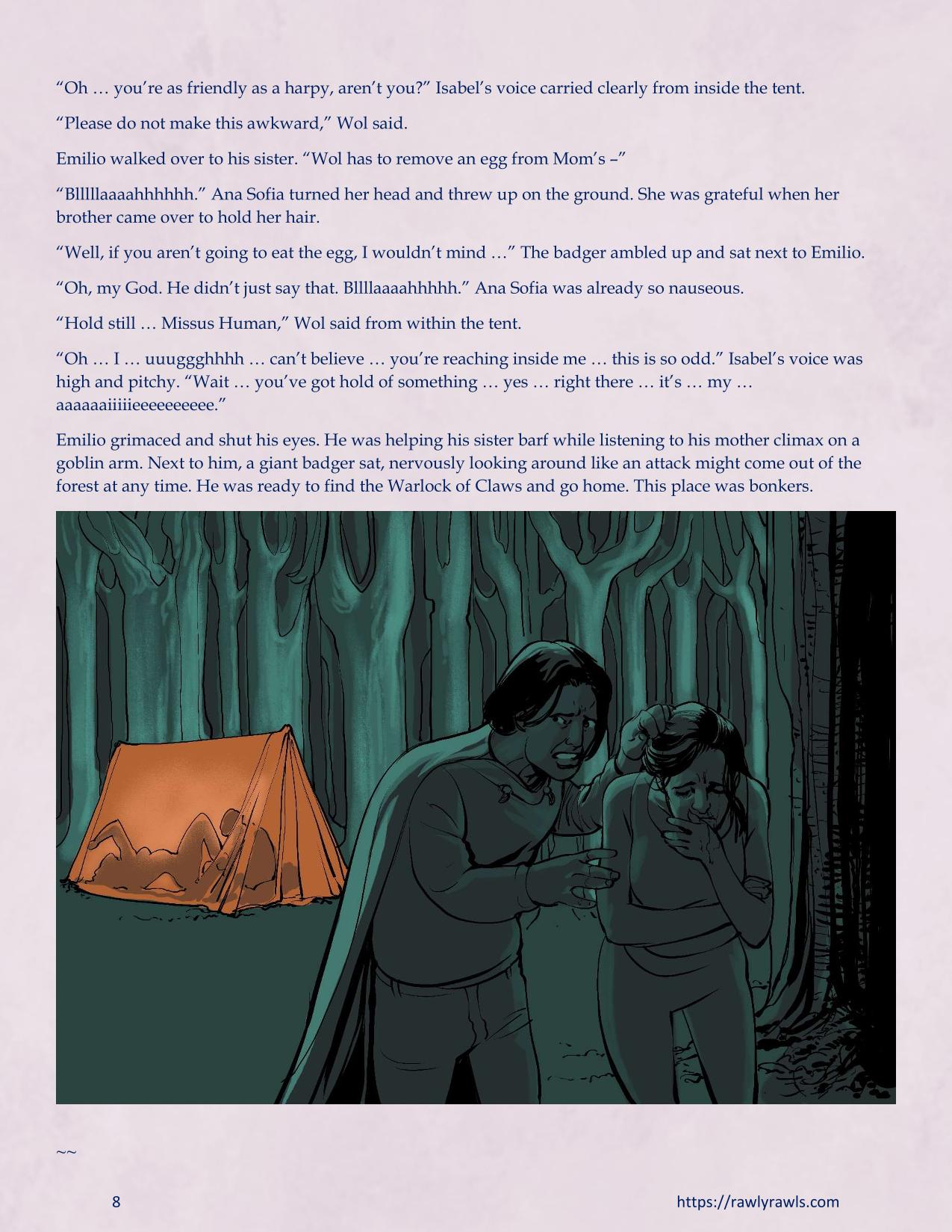 The Warlock Of Claws [DixonLyrax , RawlyRawls] Chapter 6 - Page 8