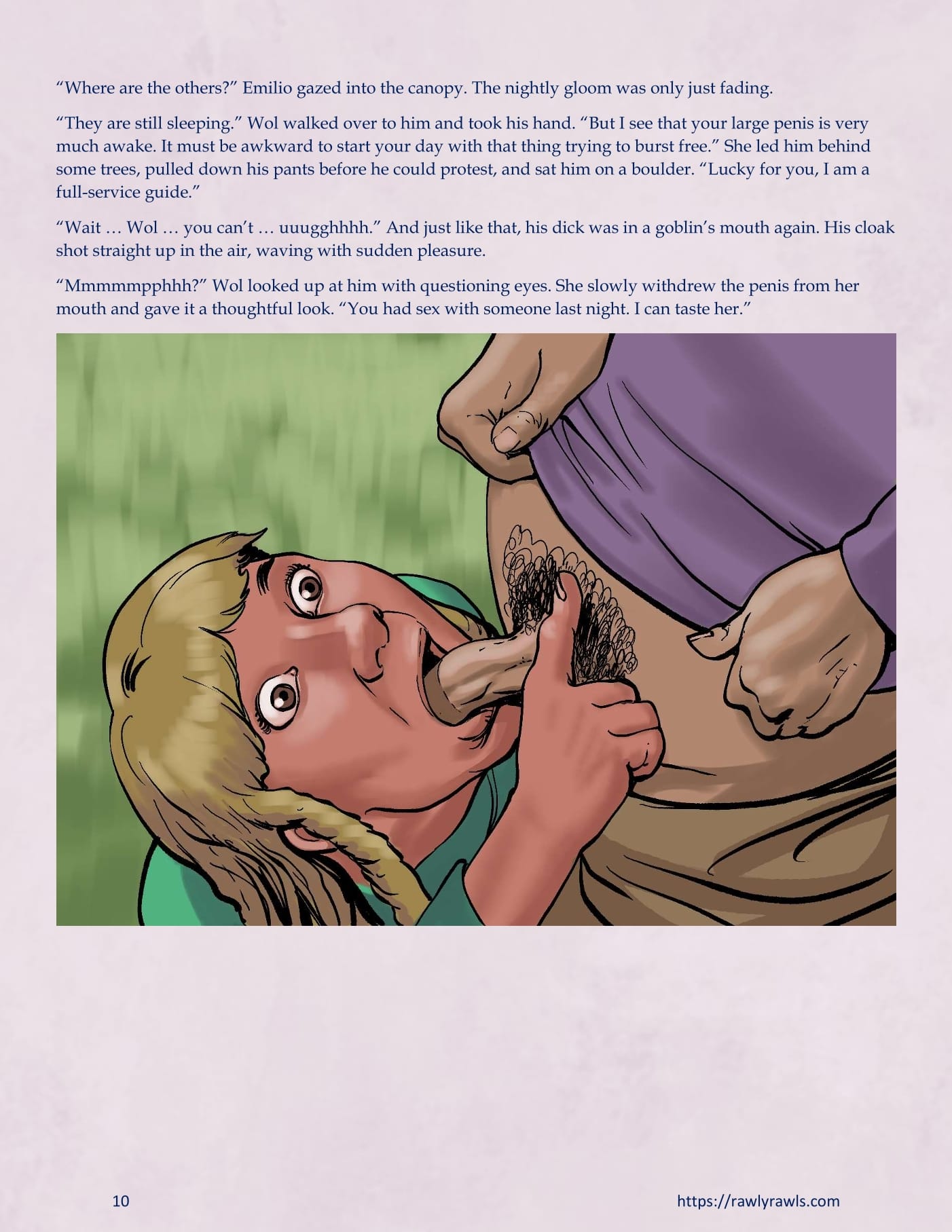 The Warlock Of Claws [DixonLyrax , RawlyRawls] Chapter 7 - Page 10