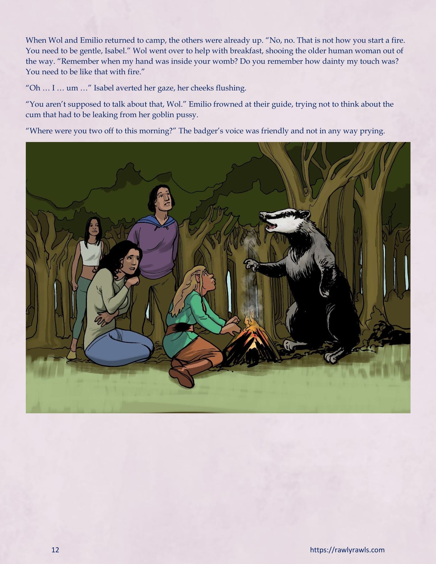 The Warlock Of Claws [DixonLyrax , RawlyRawls] Chapter 7 - Page 12