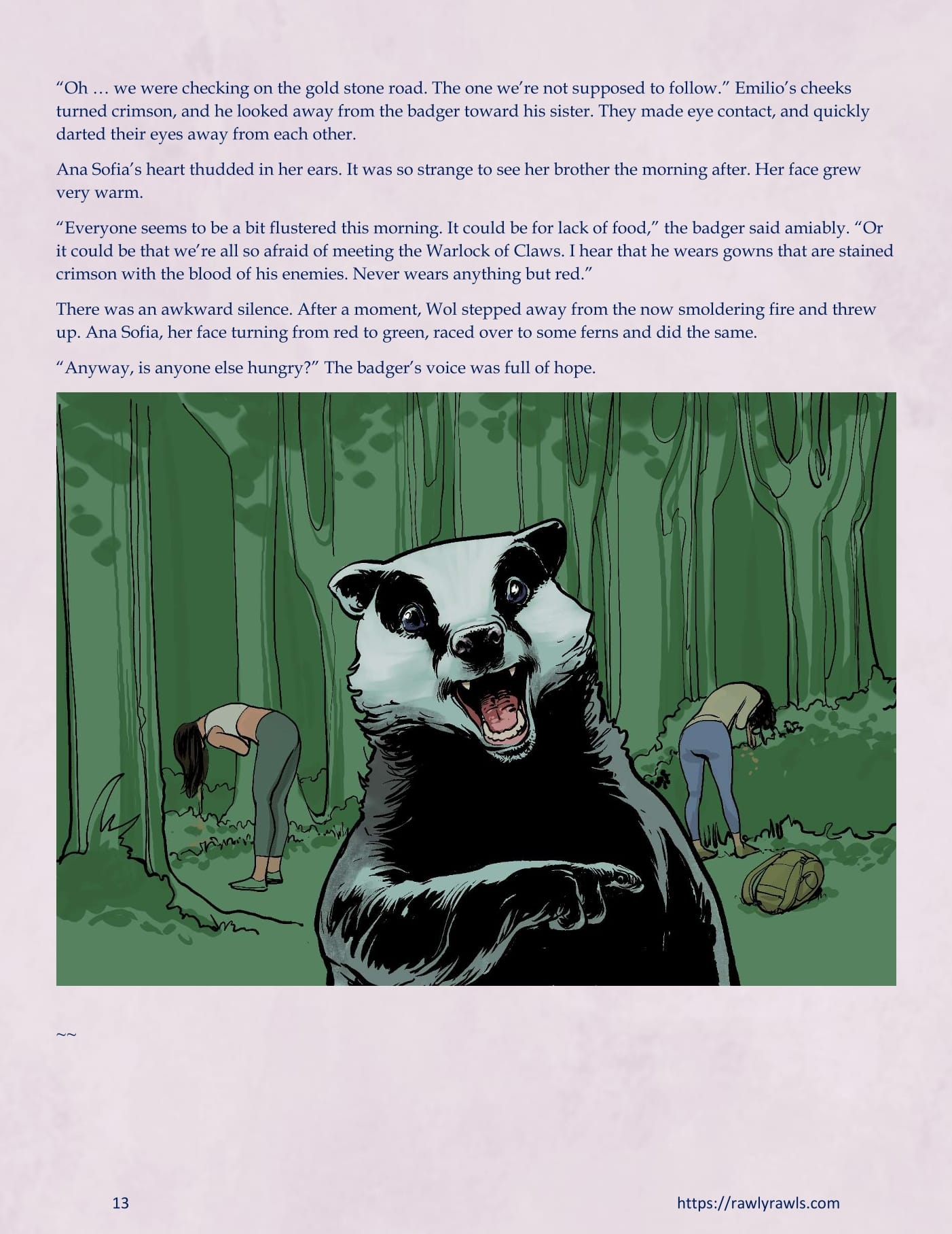 The Warlock Of Claws [DixonLyrax , RawlyRawls] Chapter 7 - Page 13