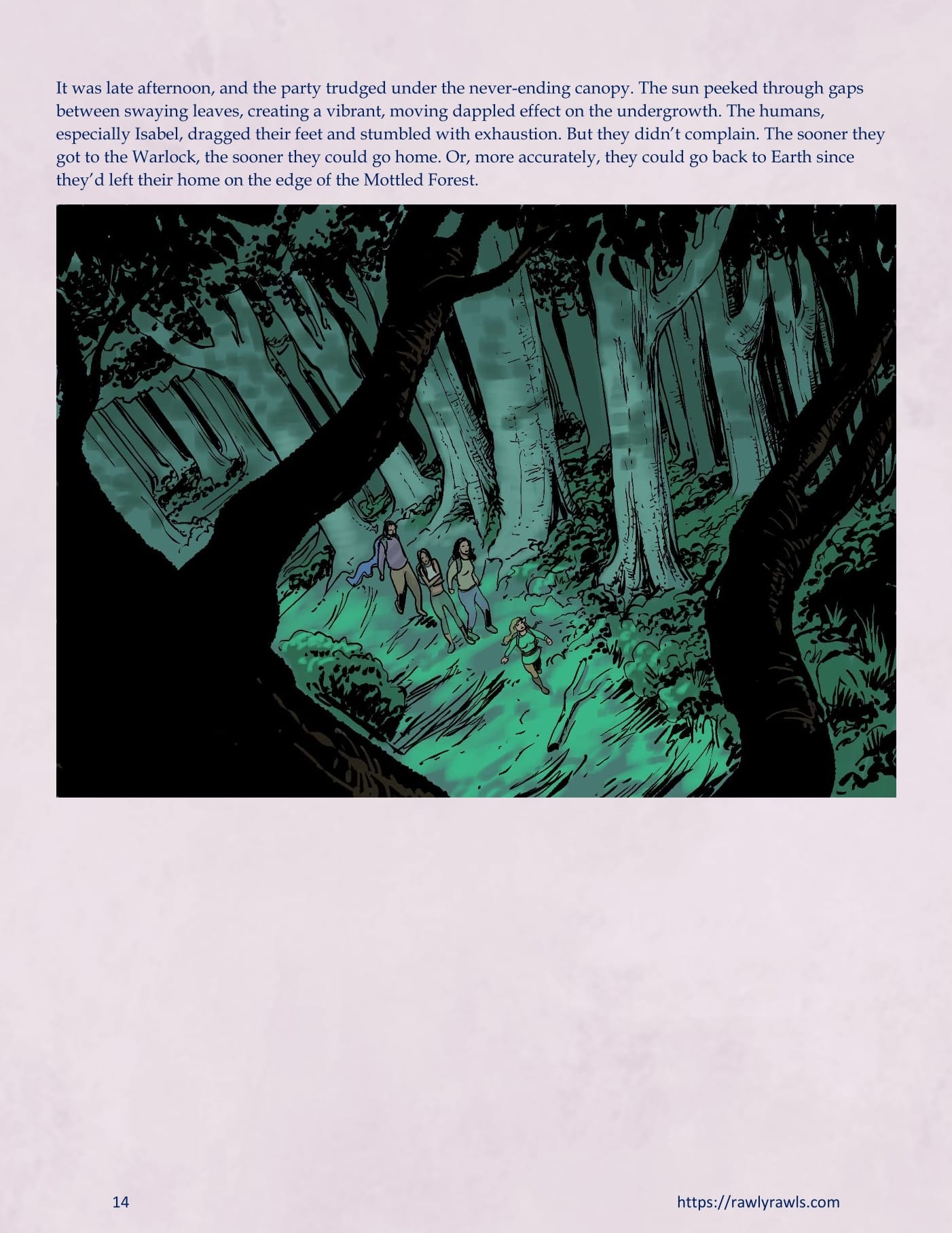 The Warlock Of Claws [DixonLyrax , RawlyRawls] Chapter 7 - Page 14