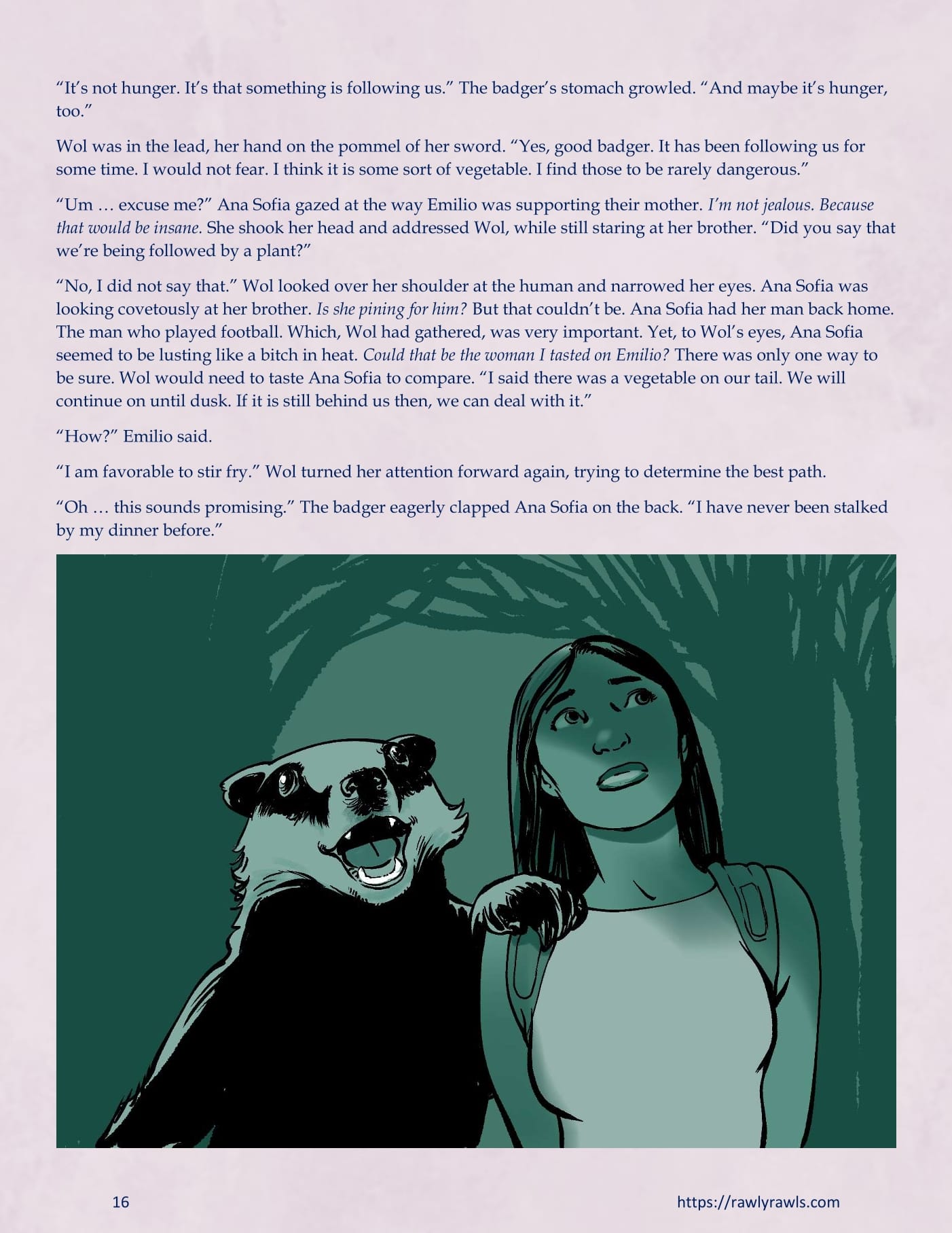 The Warlock Of Claws [DixonLyrax , RawlyRawls] Chapter 7 - Page 16
