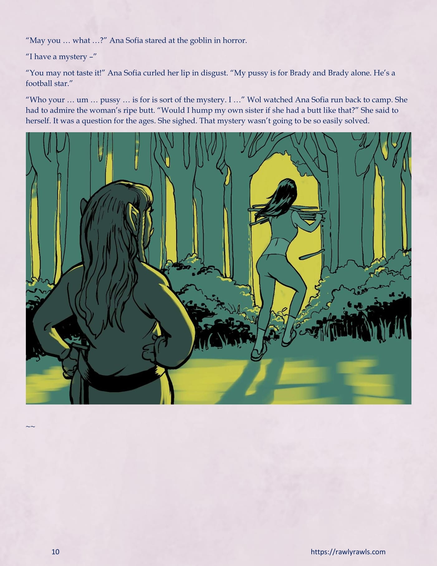 The Warlock Of Claws [DixonLyrax , RawlyRawls] Chapter 8 - Page 10