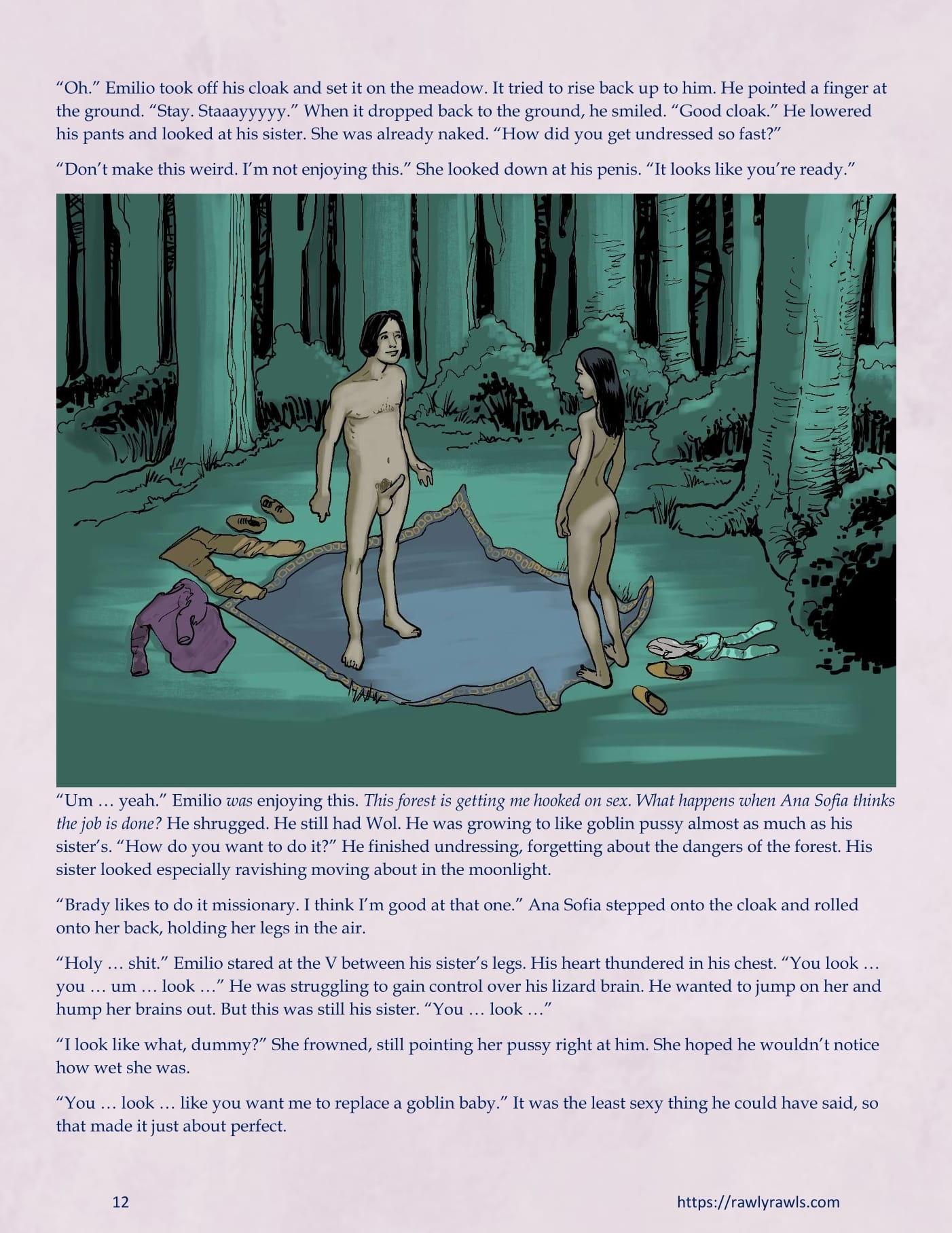 The Warlock Of Claws [DixonLyrax , RawlyRawls] Chapter 8 - Page 12