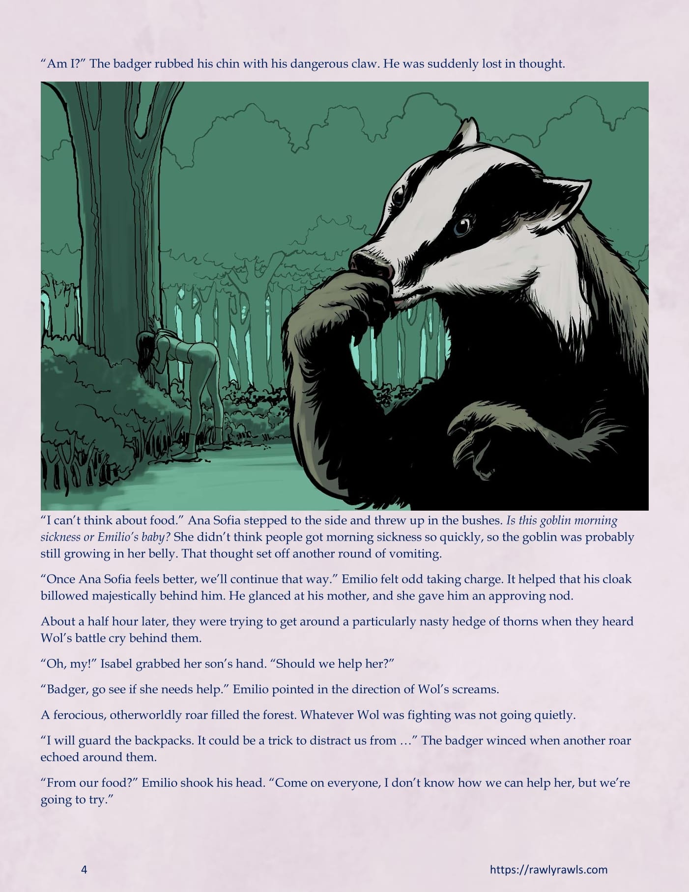 The Warlock Of Claws [DixonLyrax , RawlyRawls] Chapter 8 - Page 4