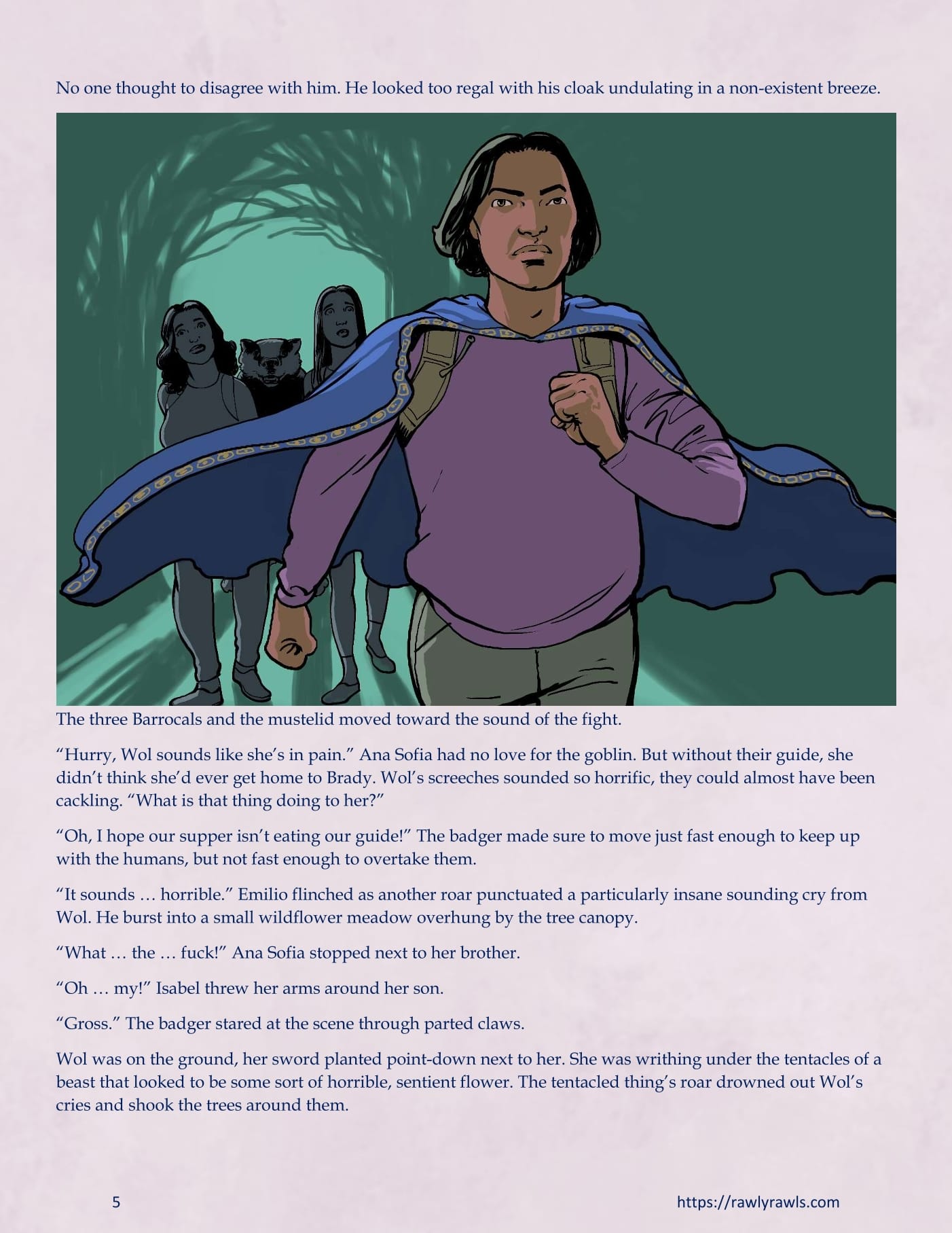 The Warlock Of Claws [DixonLyrax , RawlyRawls] Chapter 8 - Page 5