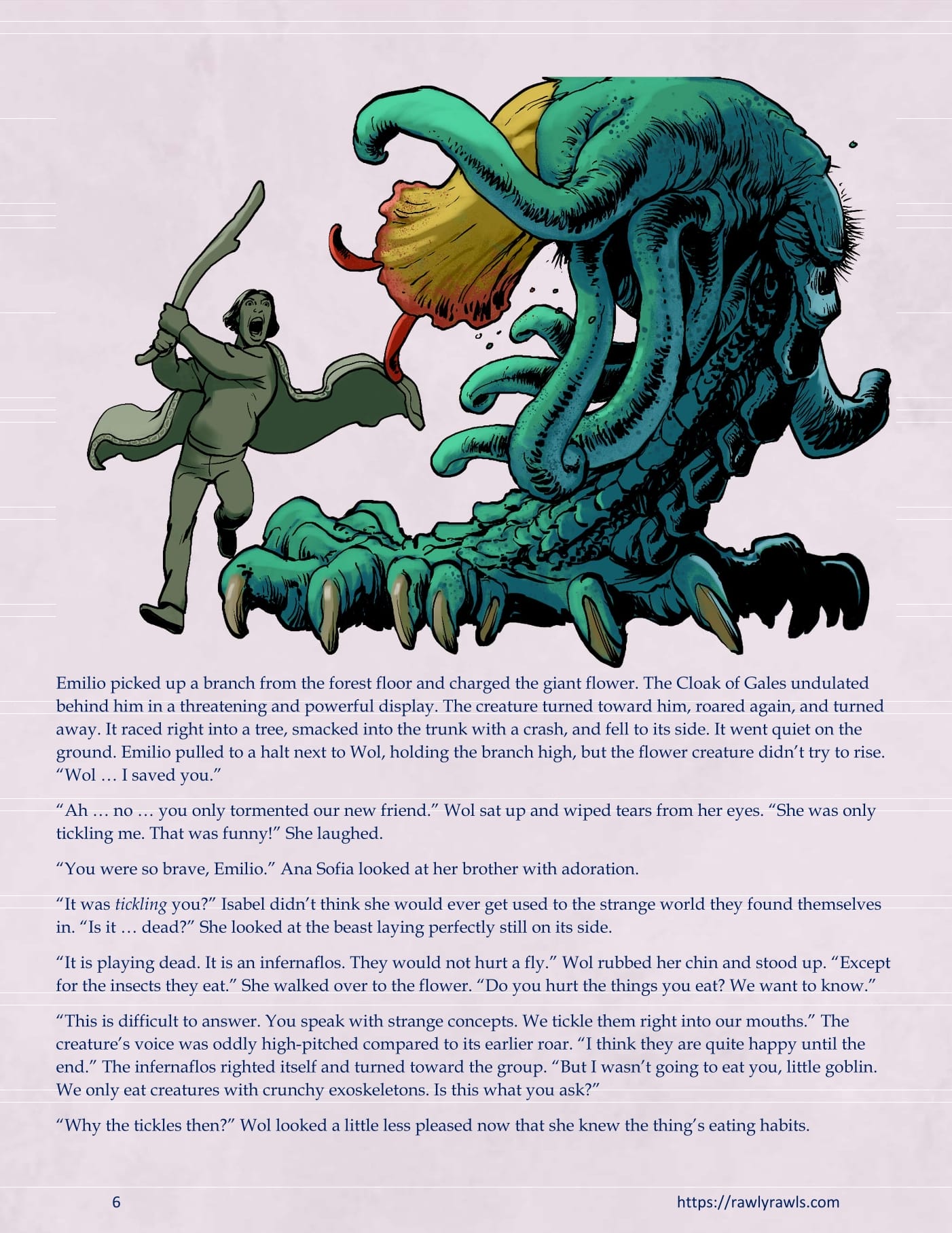 The Warlock Of Claws [DixonLyrax , RawlyRawls] Chapter 8 - Page 6