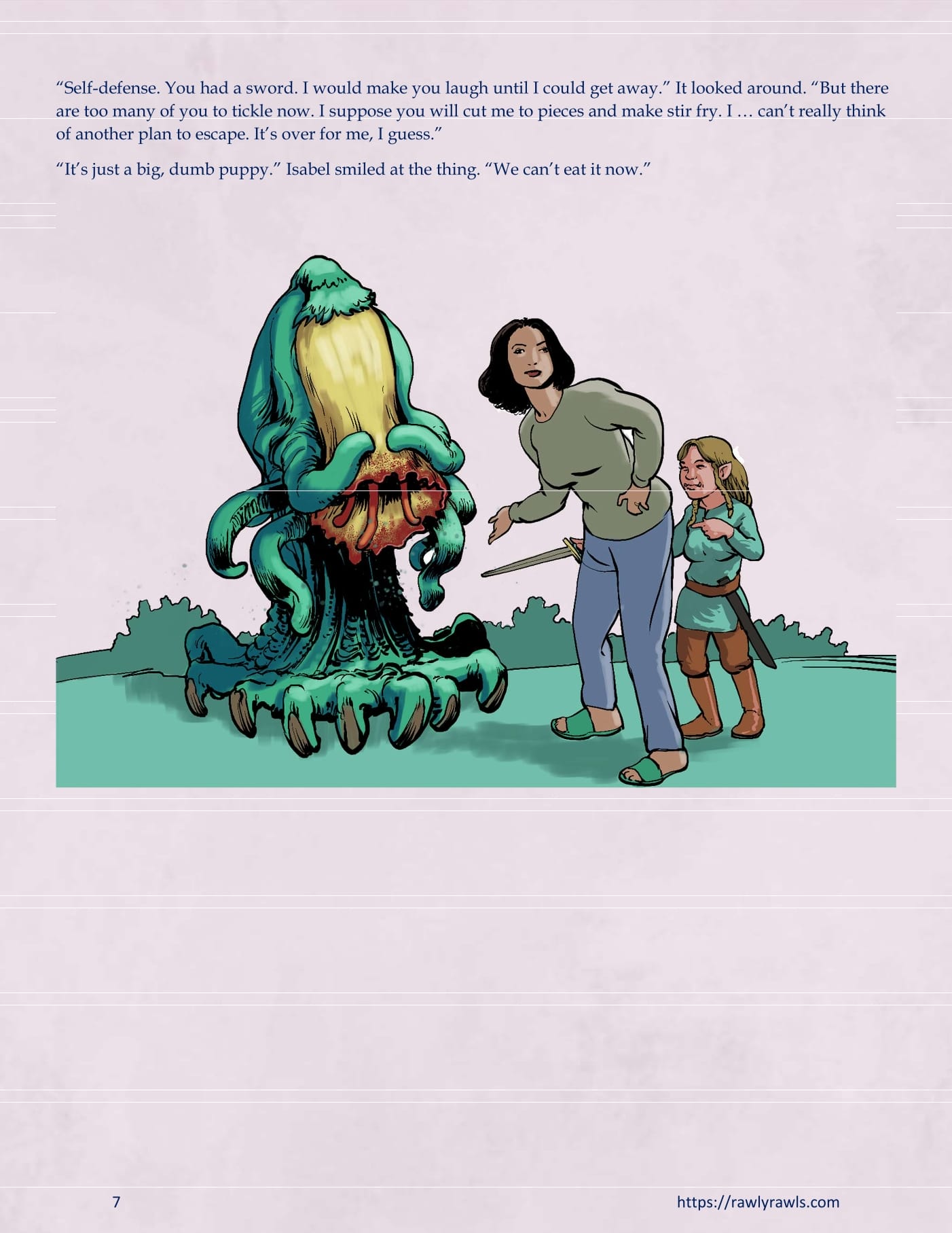 The Warlock Of Claws [DixonLyrax , RawlyRawls] Chapter 8 - Page 7