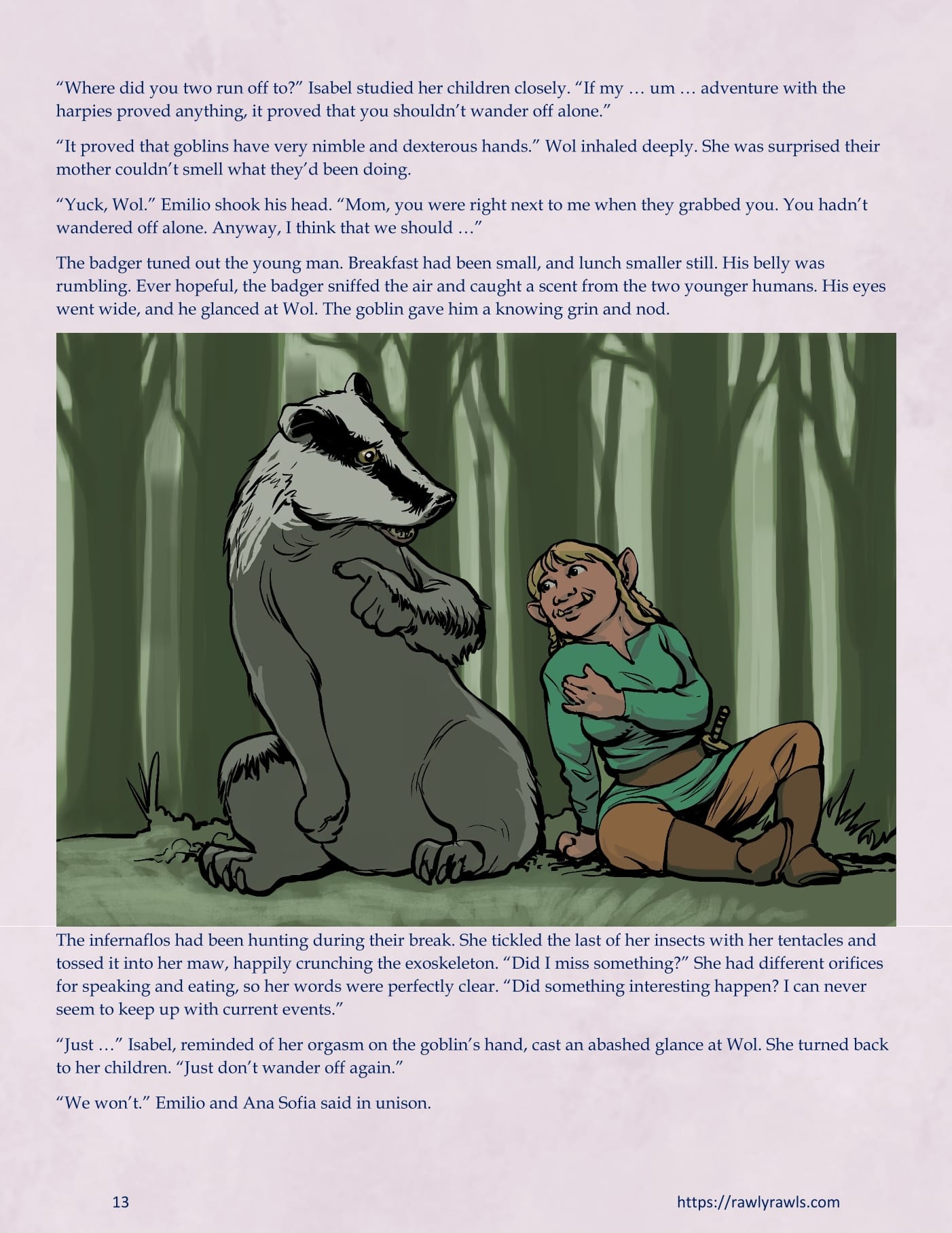 The Warlock Of Claws [DixonLyrax , RawlyRawls] Chapter 9 - Page 13