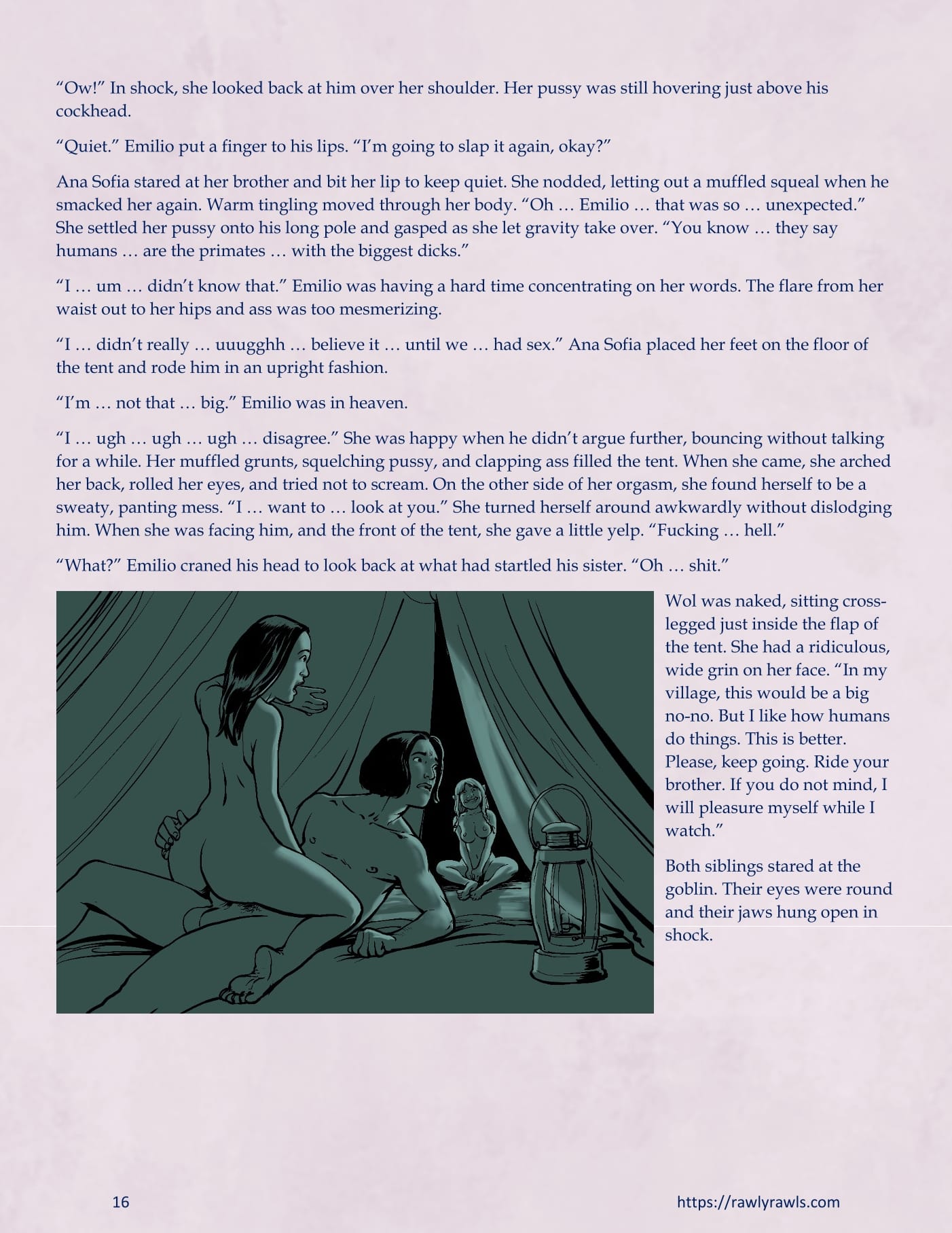 The Warlock Of Claws [DixonLyrax , RawlyRawls] Chapter 9 - Page 16