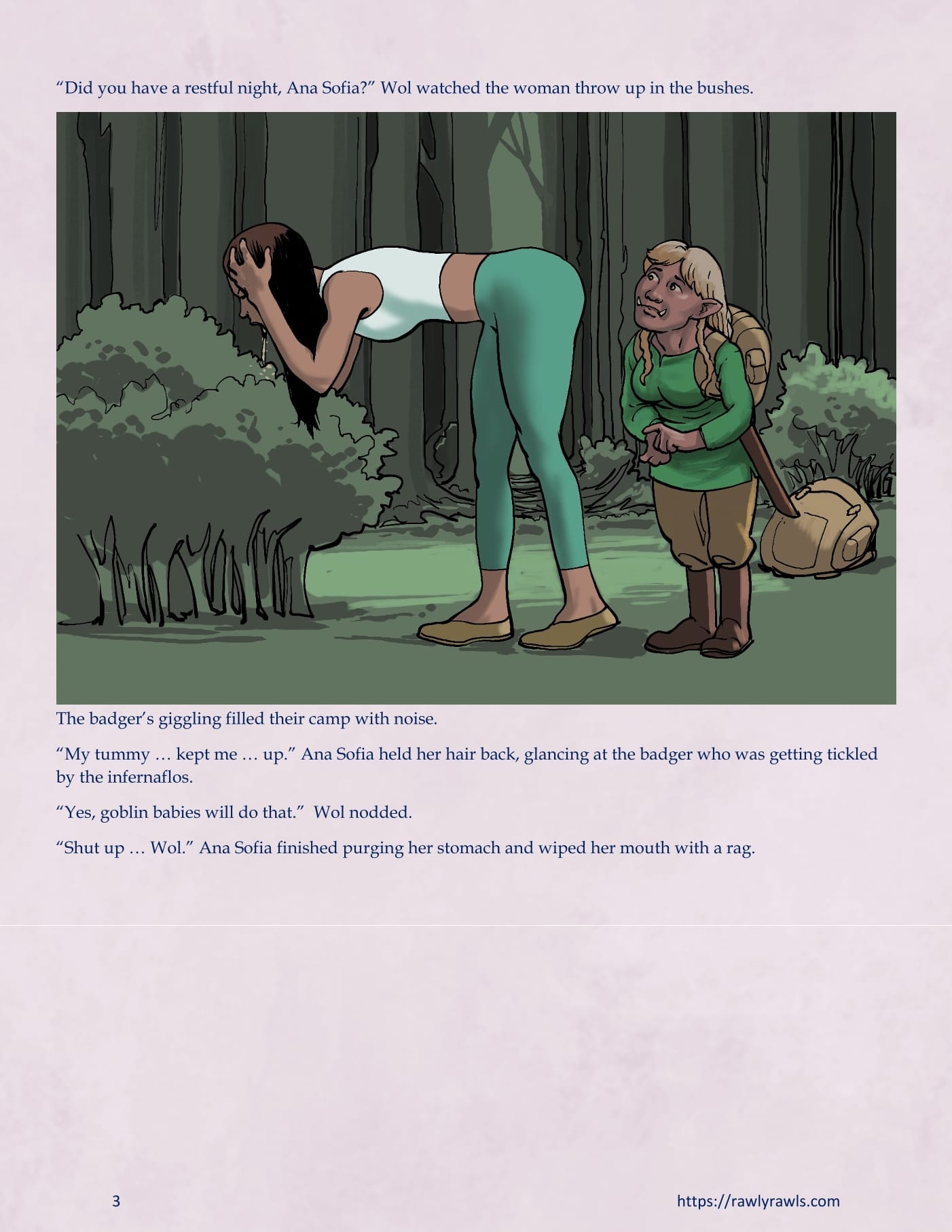 The Warlock Of Claws [DixonLyrax , RawlyRawls] Chapter 9 - Page 3