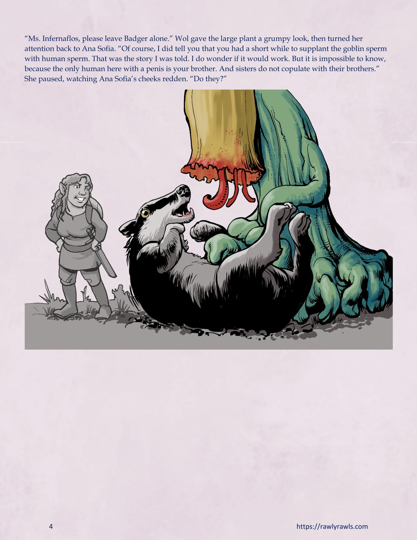 The Warlock Of Claws [DixonLyrax , RawlyRawls] Chapter 9 - Page 4