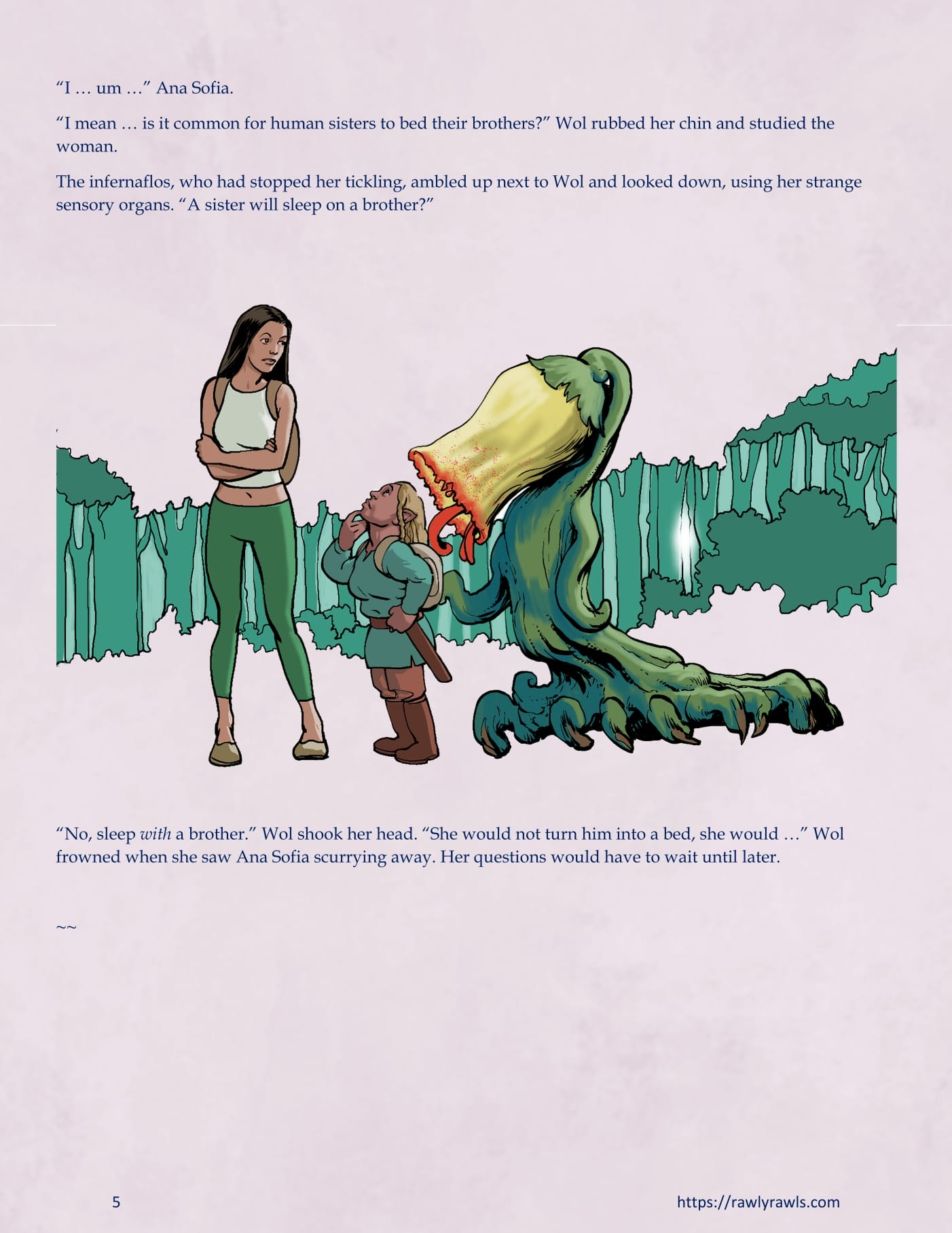 The Warlock Of Claws [DixonLyrax , RawlyRawls] Chapter 9 - Page 5