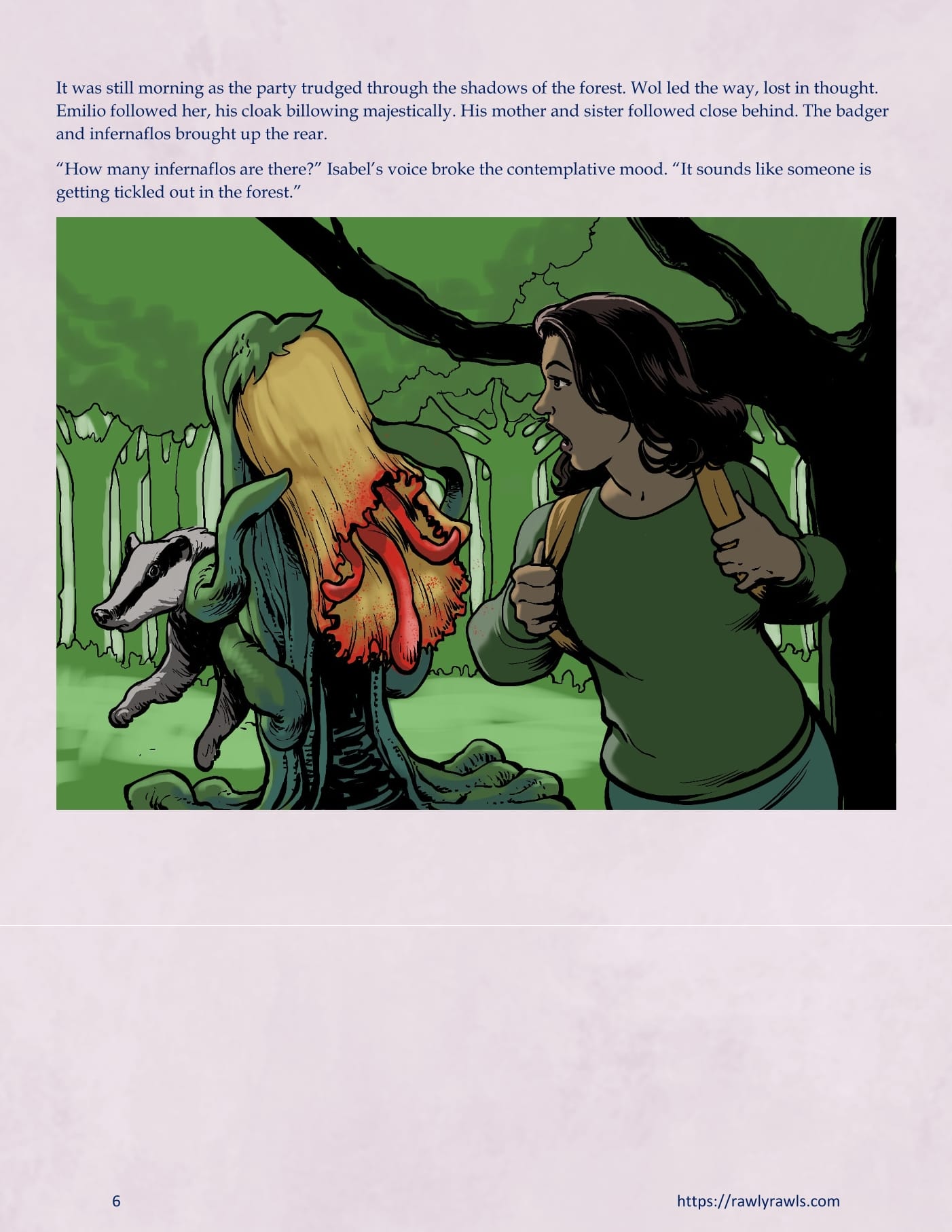 The Warlock Of Claws [DixonLyrax , RawlyRawls] Chapter 9 - Page 6