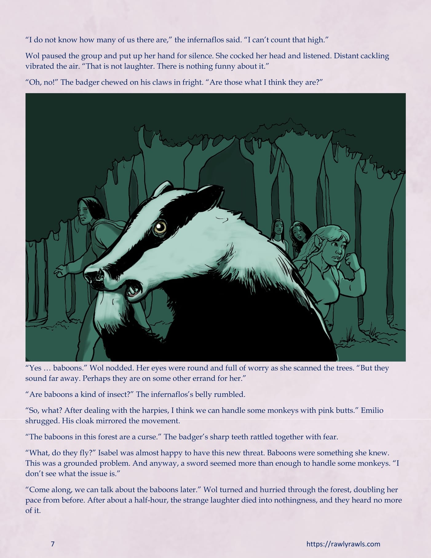 The Warlock Of Claws [DixonLyrax , RawlyRawls] Chapter 9 - Page 7