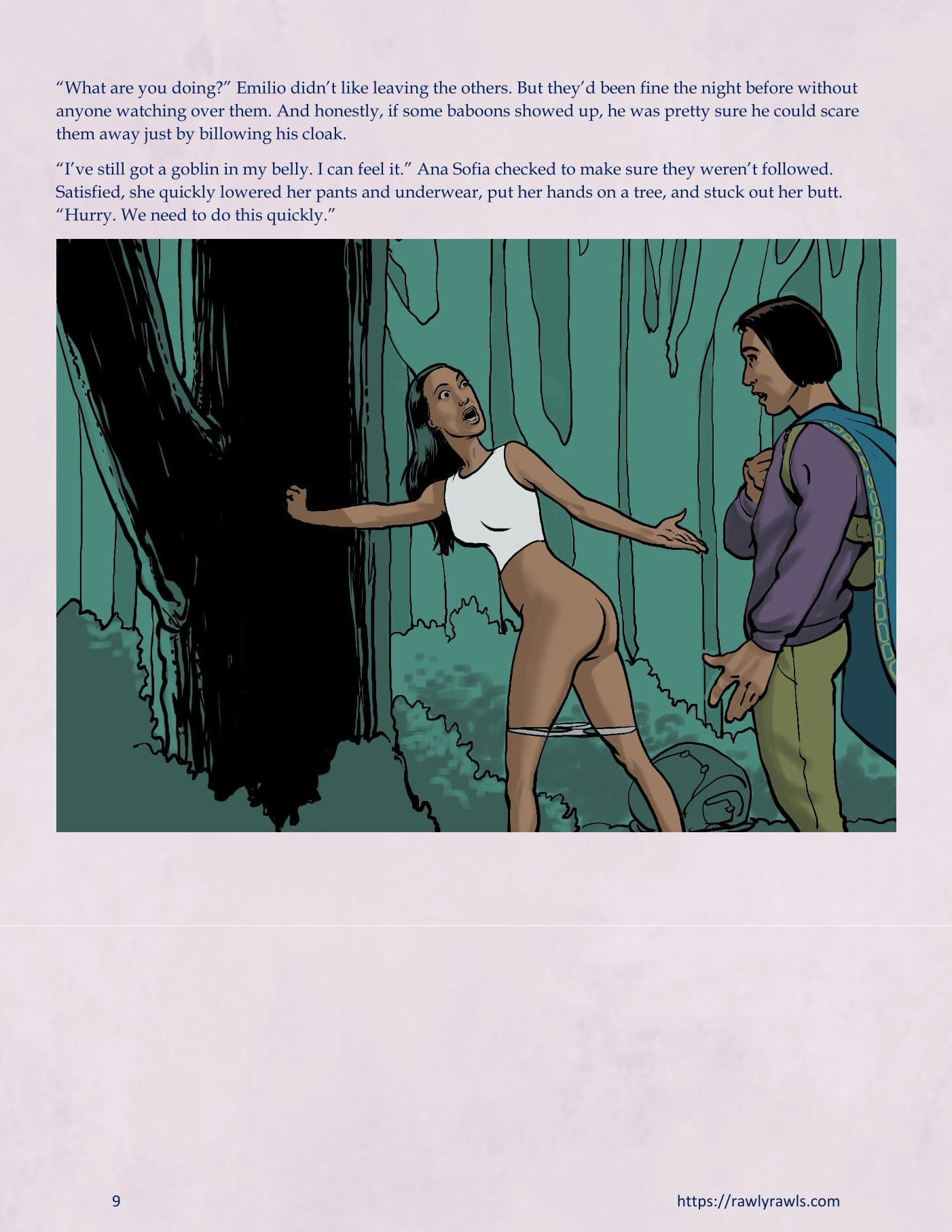 The Warlock Of Claws [DixonLyrax , RawlyRawls] Chapter 9 - Page 9
