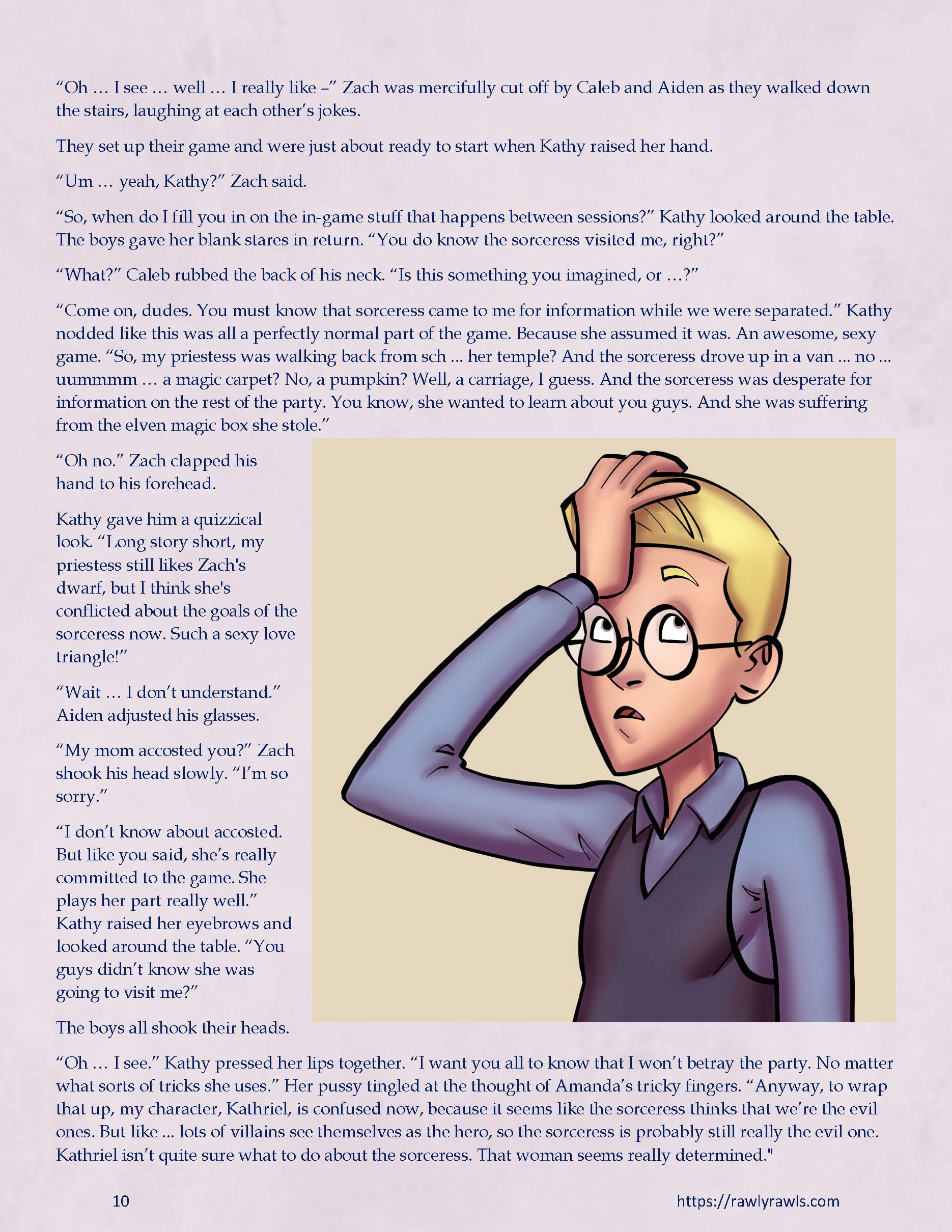Inevitable [SeventeenSam , RawlyRawls] Chapter 18 - Page 10