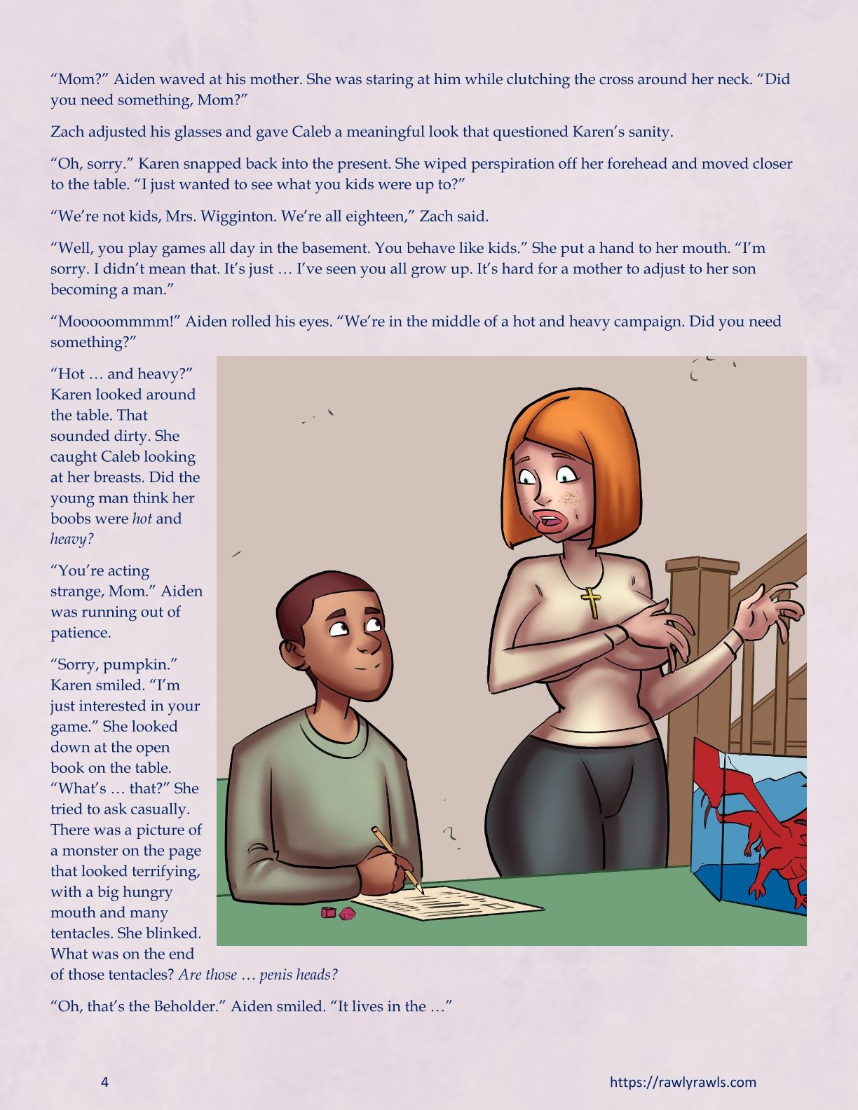 Inevitable [SeventeenSam , RawlyRawls] Chapter 2 - Page 4