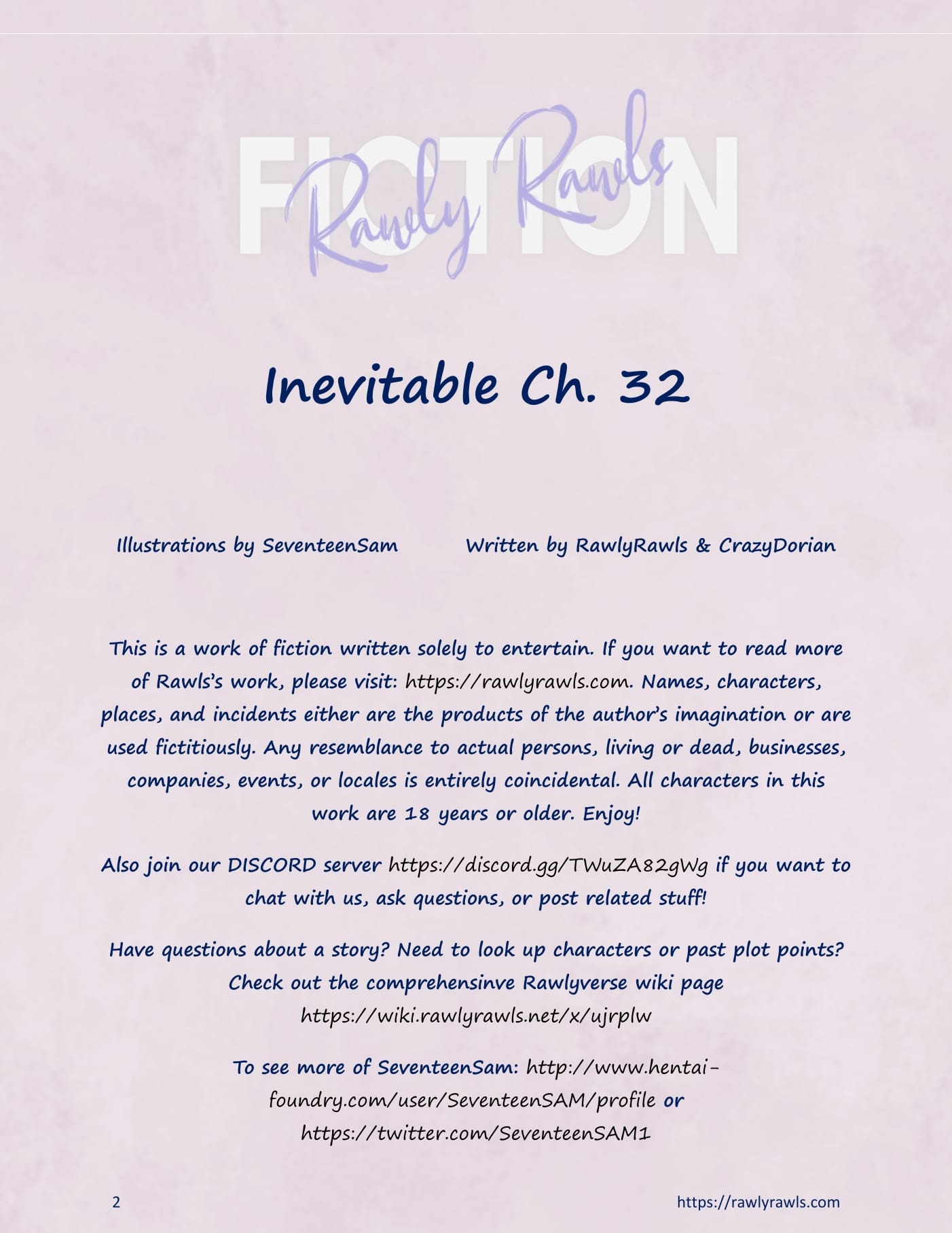 Inevitable [SeventeenSam , RawlyRawls] Chapter 32 - Page 2