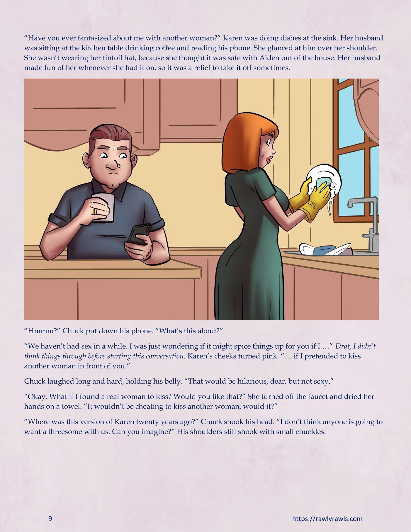 Inevitable [SeventeenSam , RawlyRawls] Chapter 5 - Page 9
