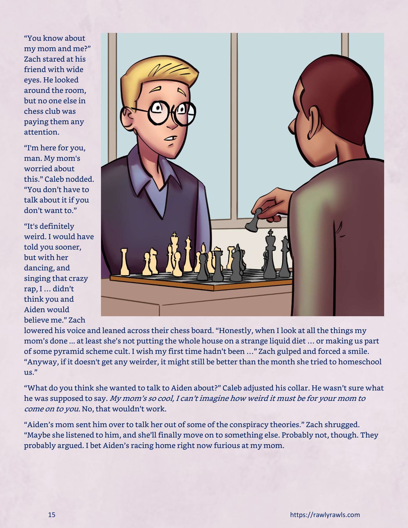 Inevitable [SeventeenSam , RawlyRawls] Chapter 8 - Page 15